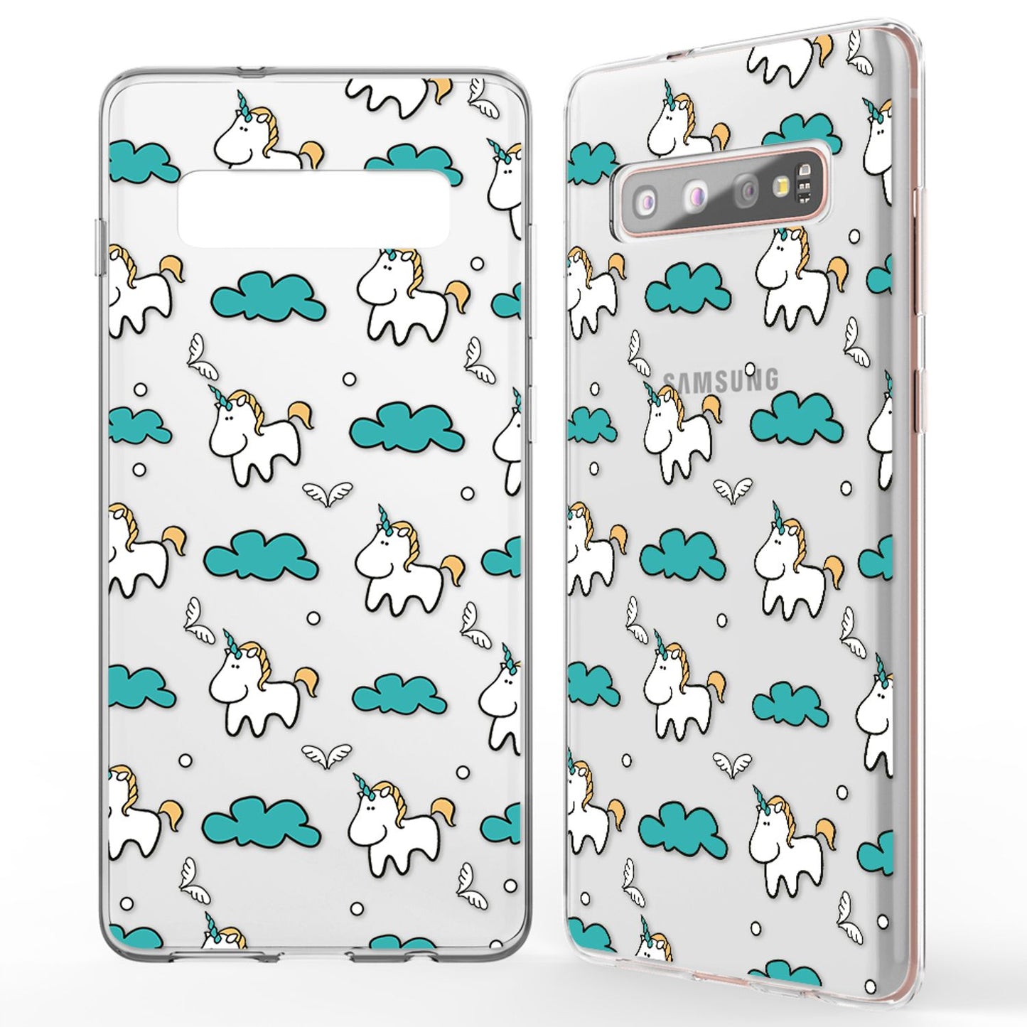 NALIA símahulstur fyrir Samsung Galaxy S10 Plus, úrþunnt sílikonhulstur