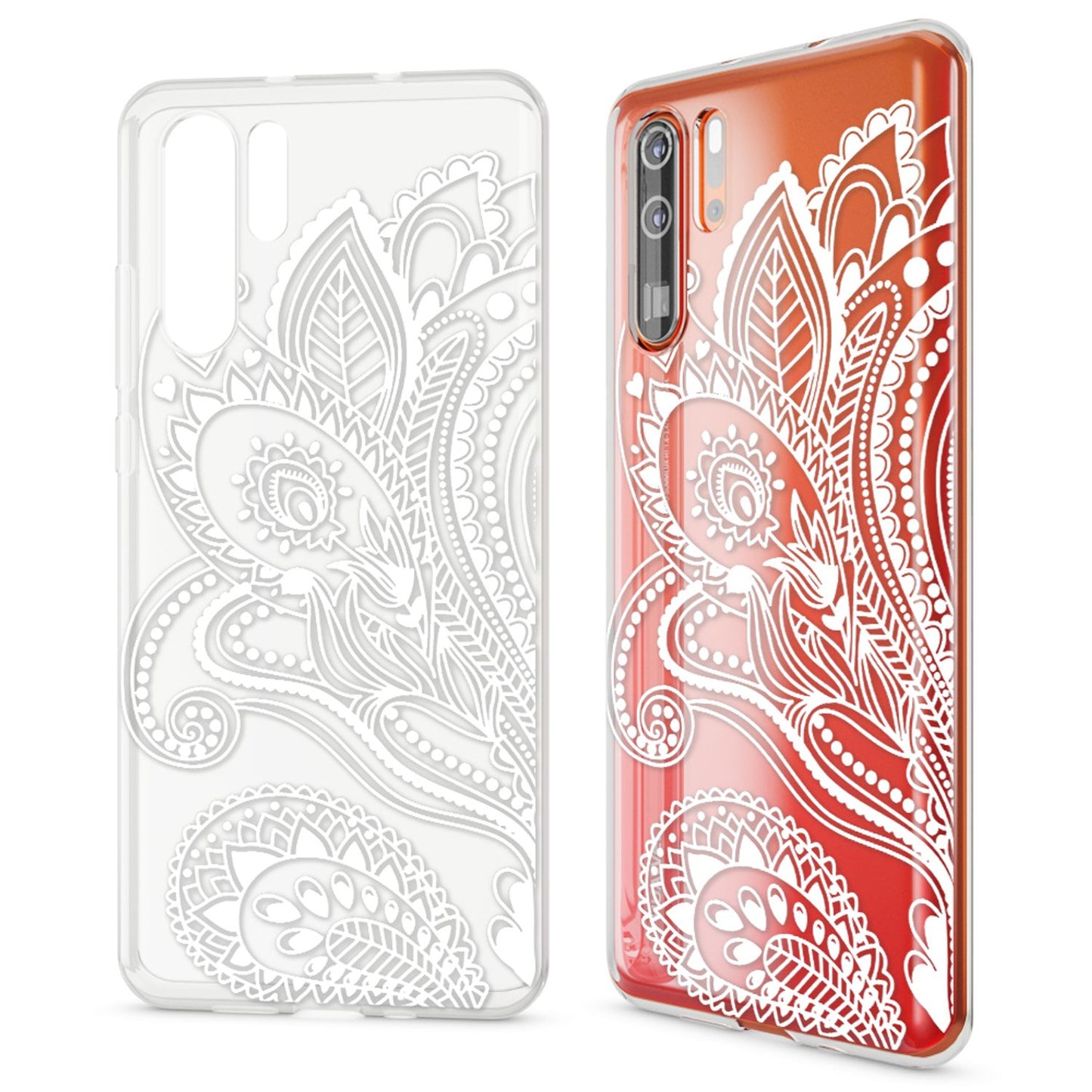 NALIA Case for Huawei P30 Pro, Design Phone Case, Slim Silicone Protective Case