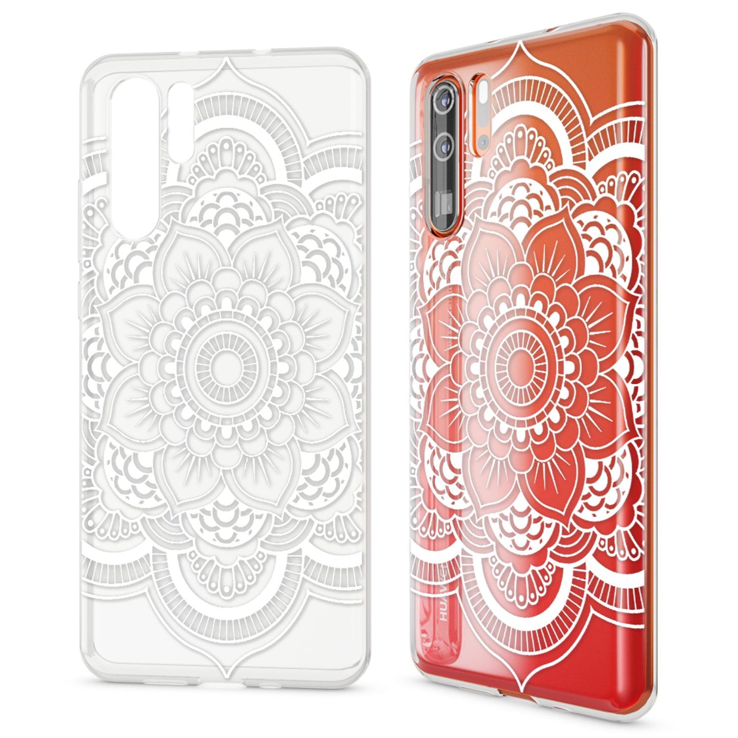 NALIA Case for Huawei P30 Pro, Design Phone Case, Slim Silicone Protective Case