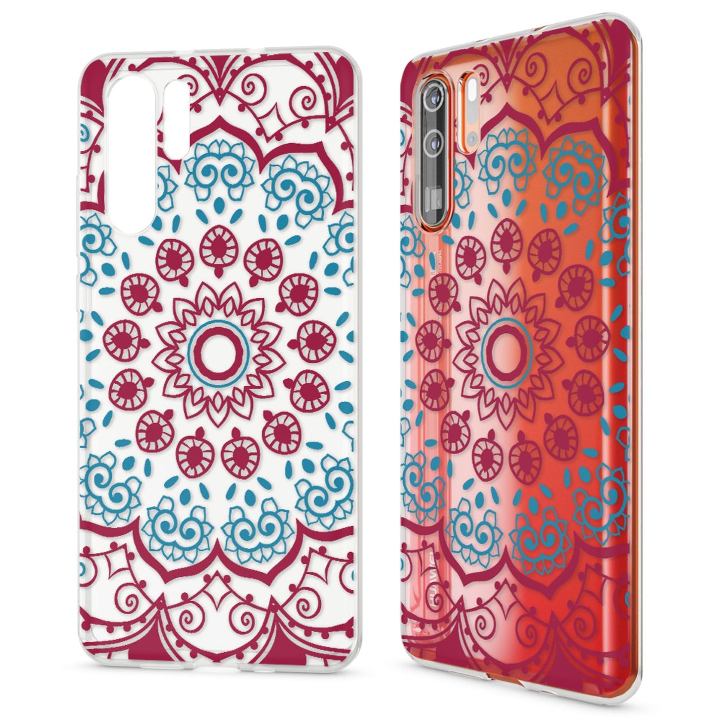 NALIA Case for Huawei P30 Pro, Design Phone Case, Slim Silicone Protective Case