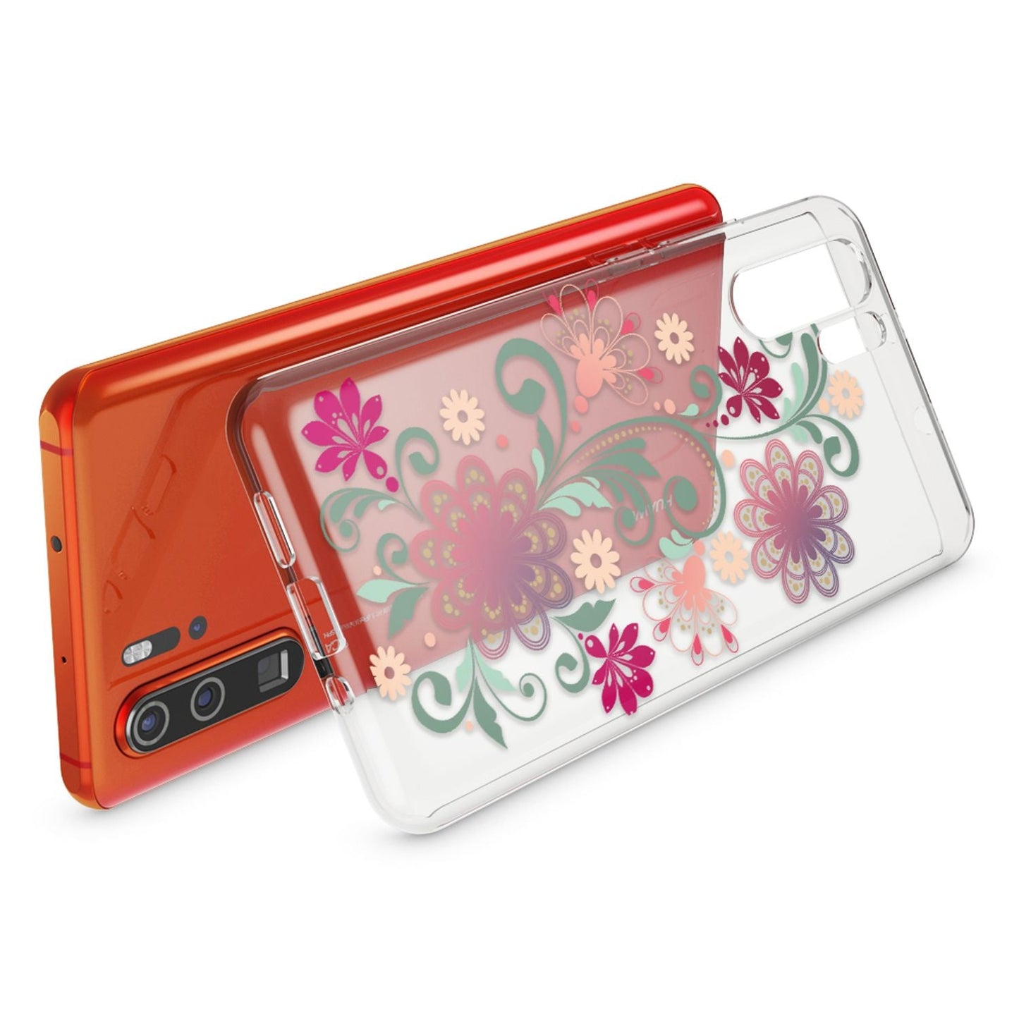 NALIA Case for Huawei P30 Pro, Design Phone Case, Slim Silicone Protective Case