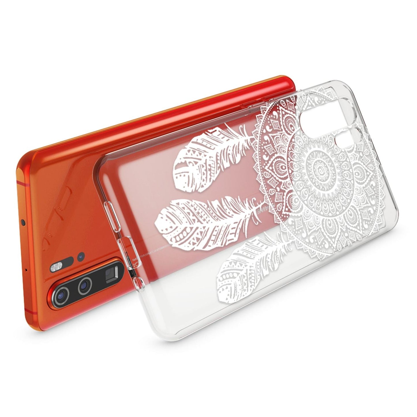 NALIA Case for Huawei P30 Pro, Design Phone Case, Slim Silicone Protective Case