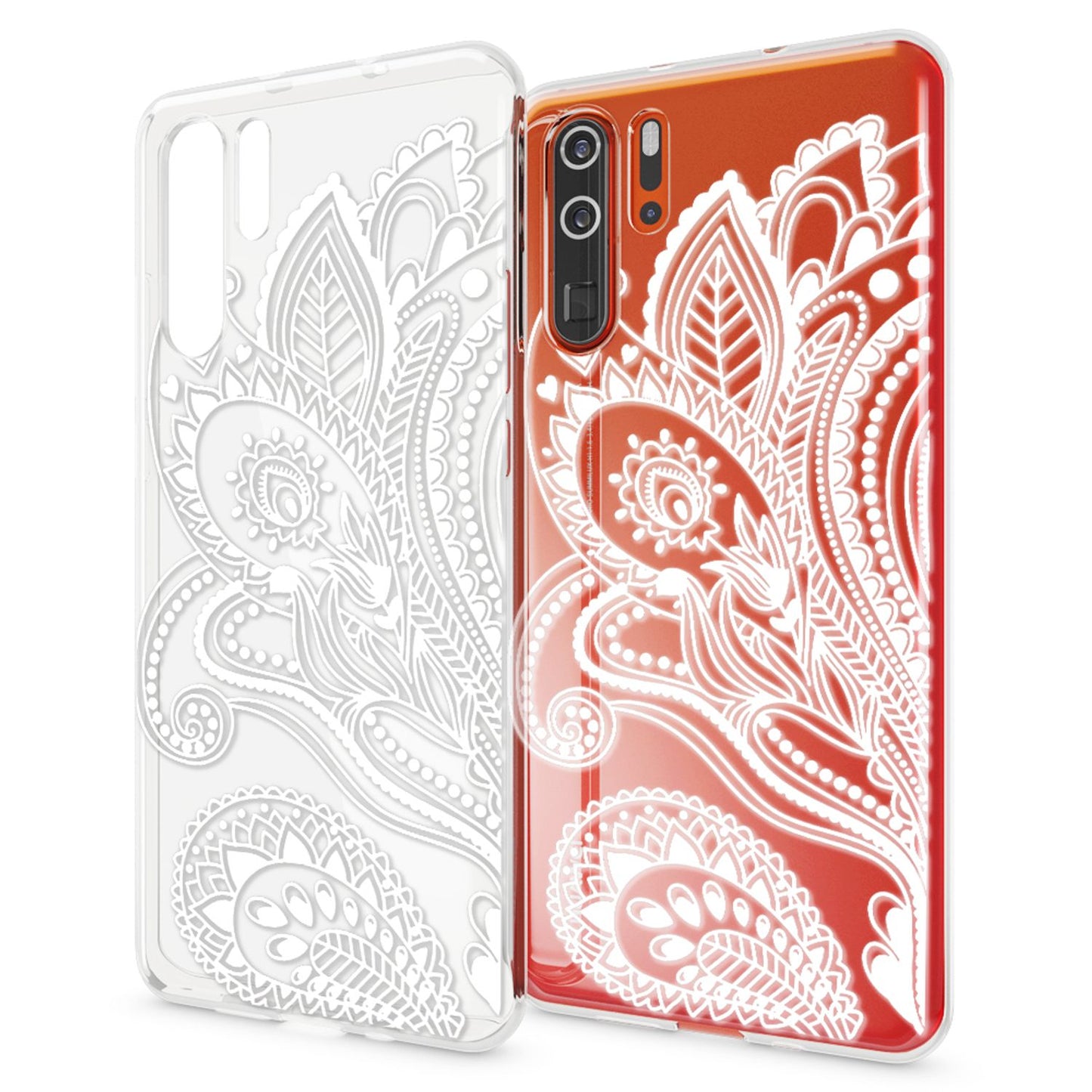 NALIA Case for Huawei P30 Pro, Design Phone Case, Slim Silicone Protective Case