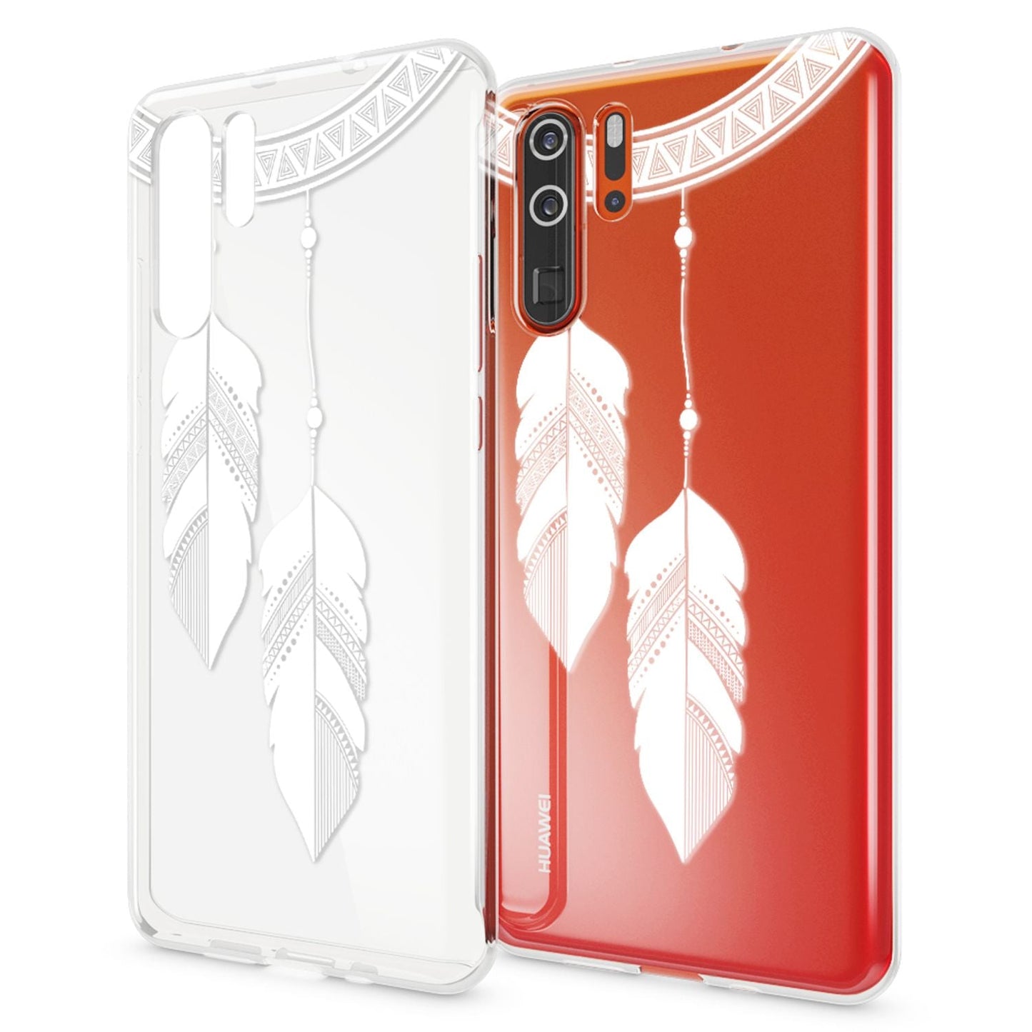 NALIA Case for Huawei P30 Pro, Design Phone Case, Slim Silicone Protective Case