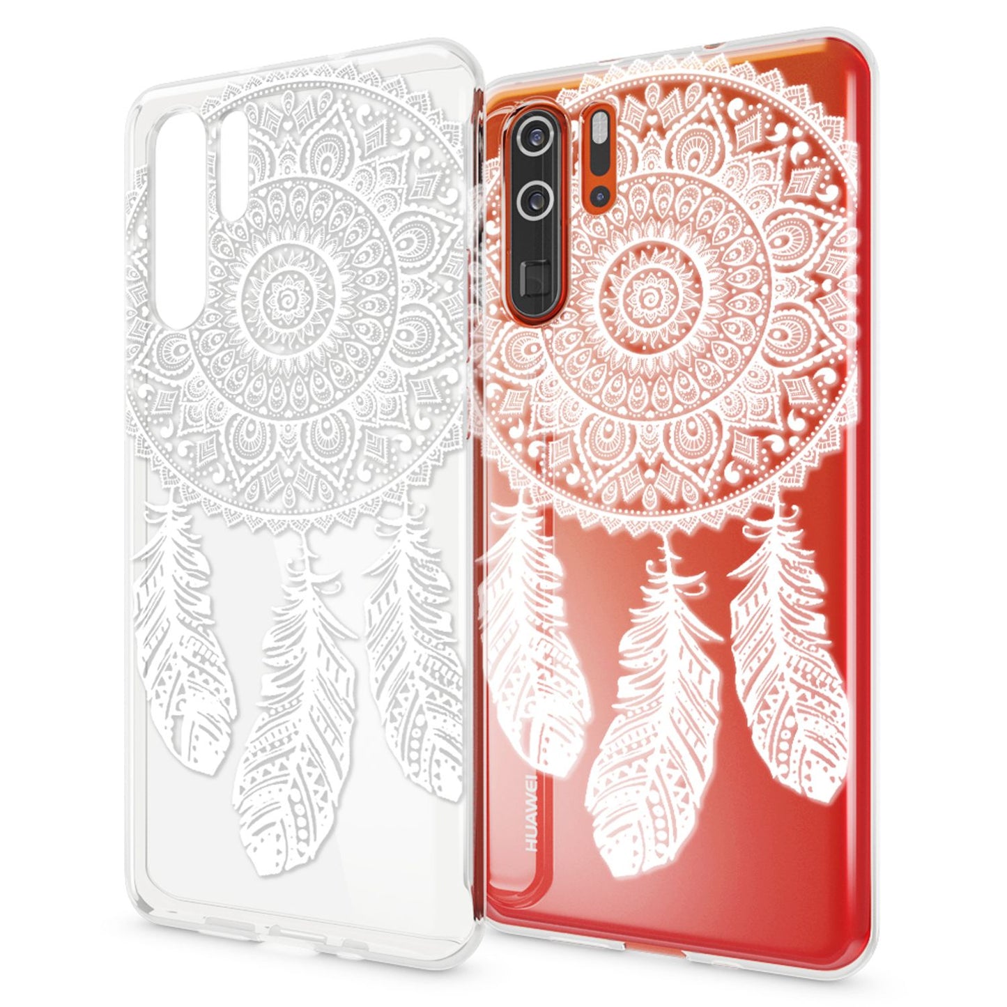 NALIA Case for Huawei P30 Pro, Design Phone Case, Slim Silicone Protective Case