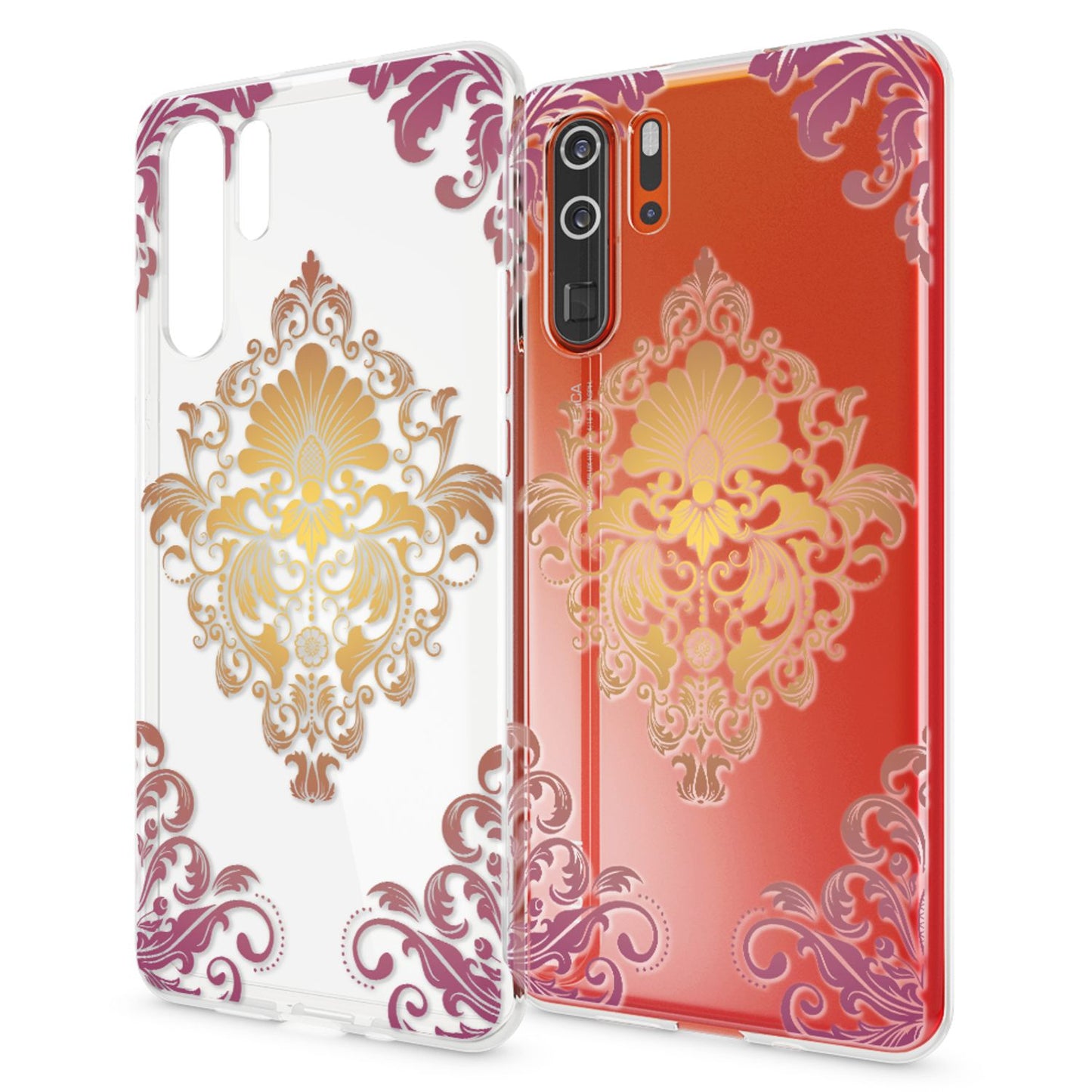 NALIA Case for Huawei P30 Pro, Design Phone Case, Slim Silicone Protective Case