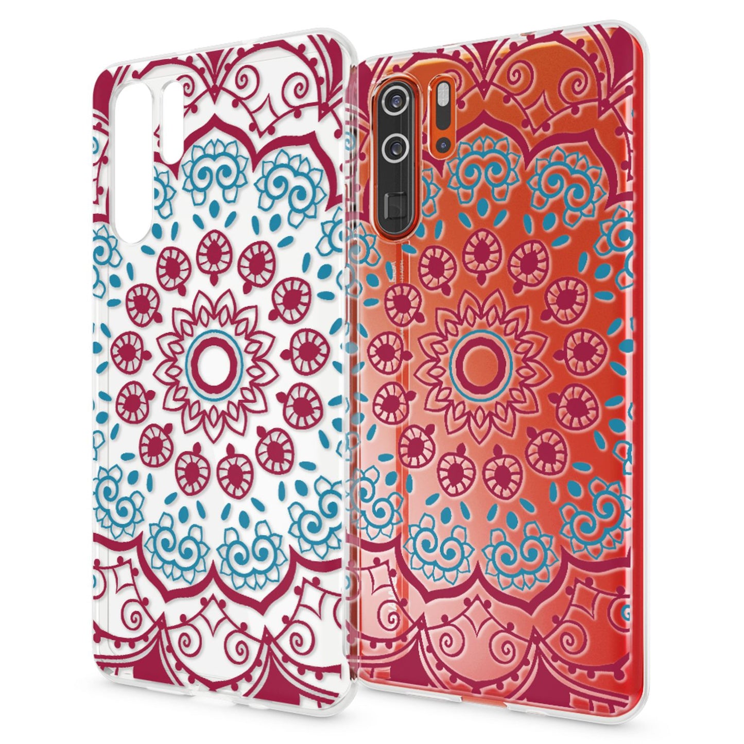 NALIA Case for Huawei P30 Pro, Design Phone Case, Slim Silicone Protective Case