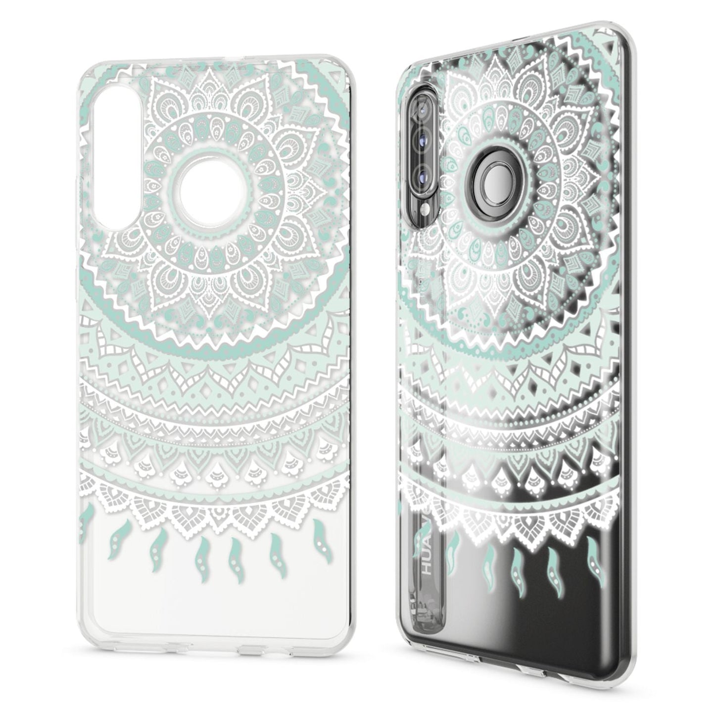 NALIA Case for Huawei P30 Lite, Design Phone Case, Slim Silicone Protective Case