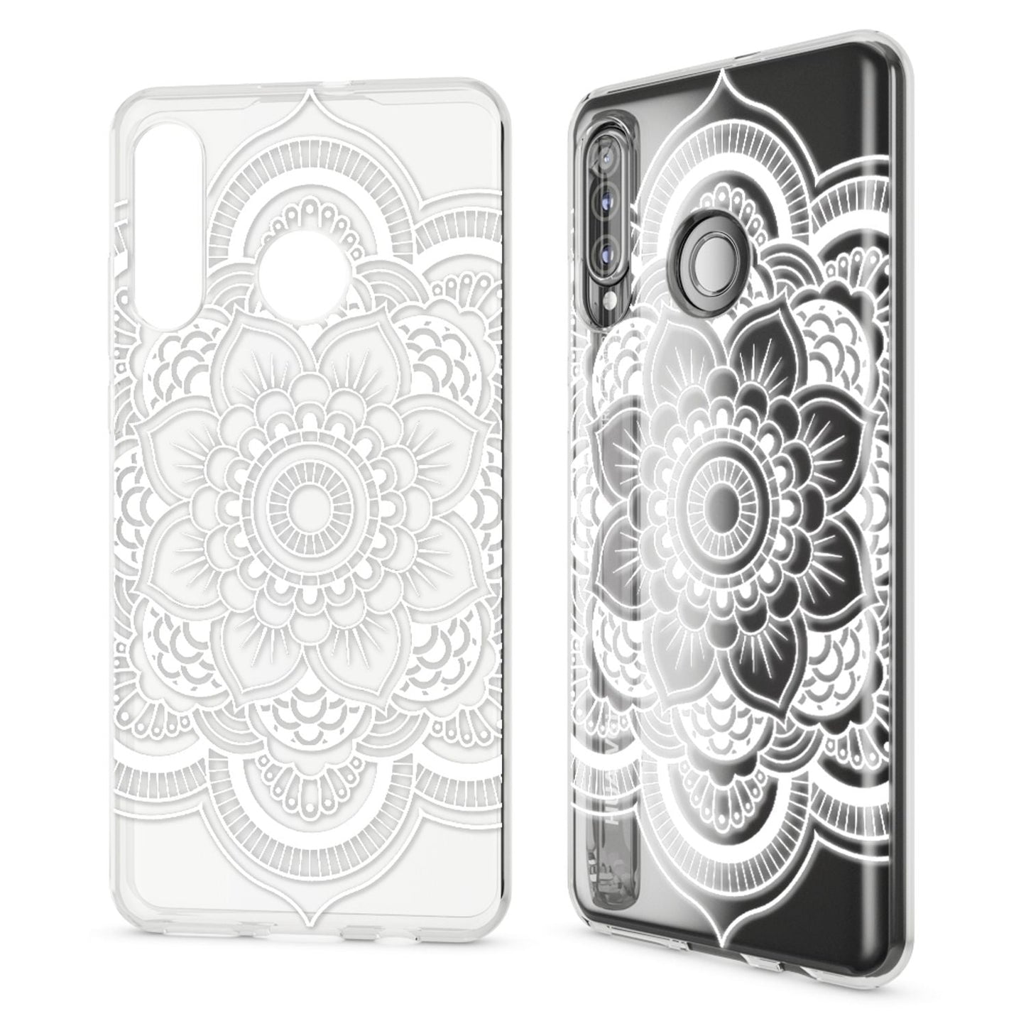 NALIA Case for Huawei P30 Lite, Design Phone Case, Slim Silicone Protective Case