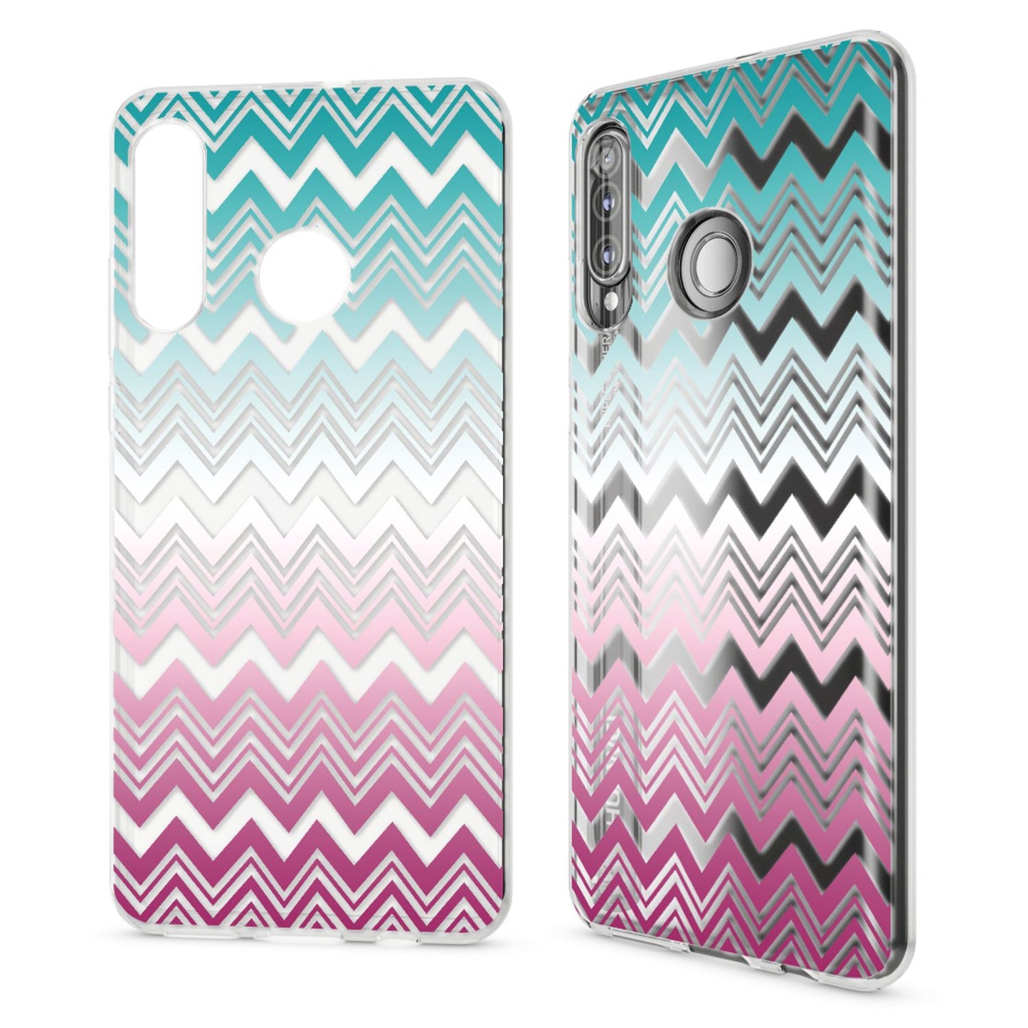 NALIA Case for Huawei P30 Lite, Design Phone Case, Slim Silicone Protective Case