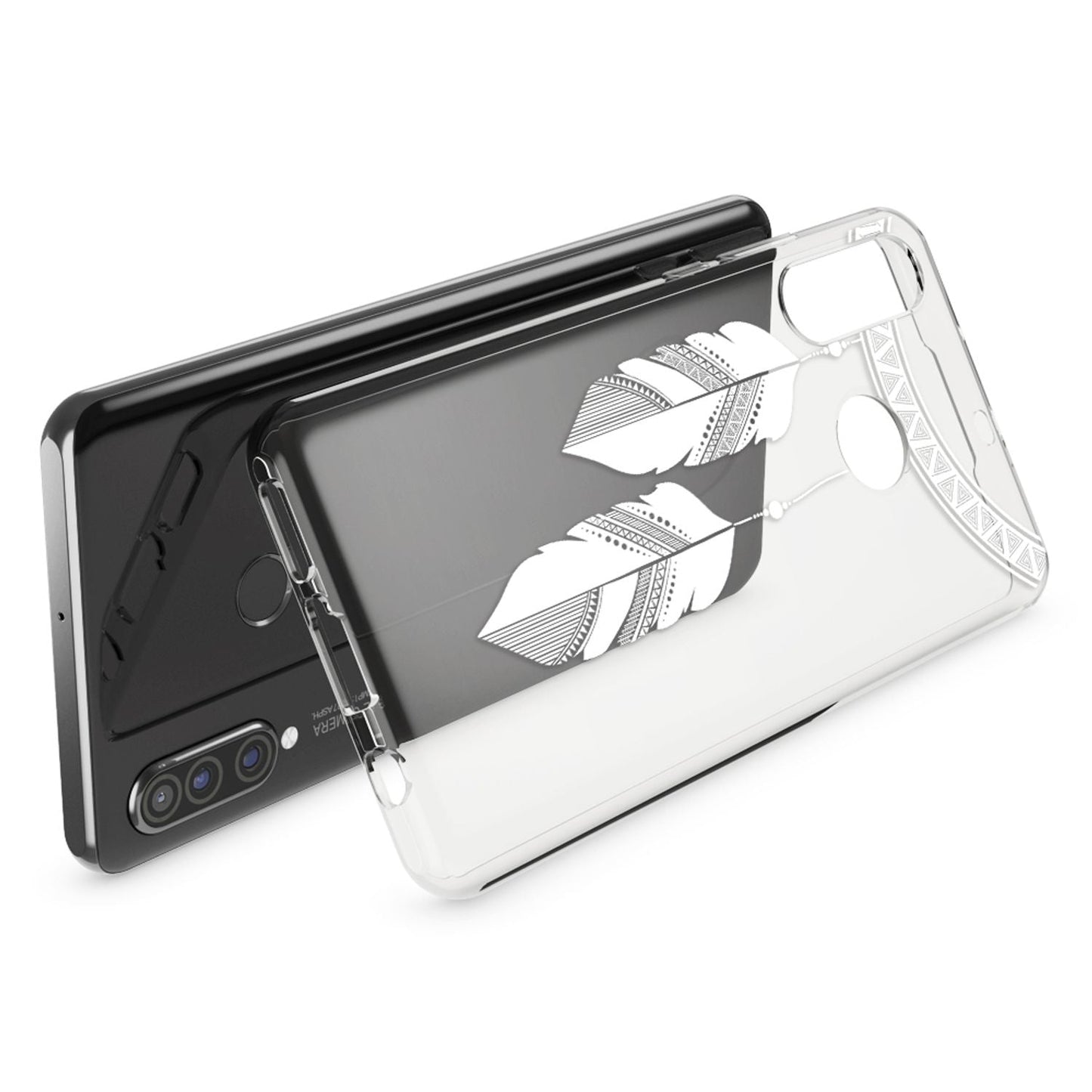 NALIA Case for Huawei P30 Lite, Design Phone Case, Slim Silicone Protective Case