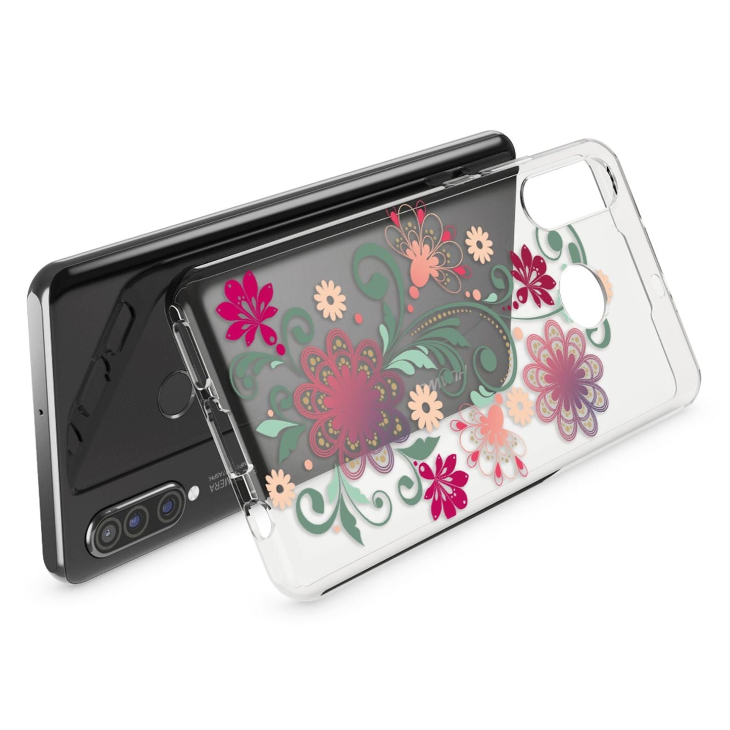 NALIA Case for Huawei P30 Lite, Design Phone Case, Slim Silicone Protective Case