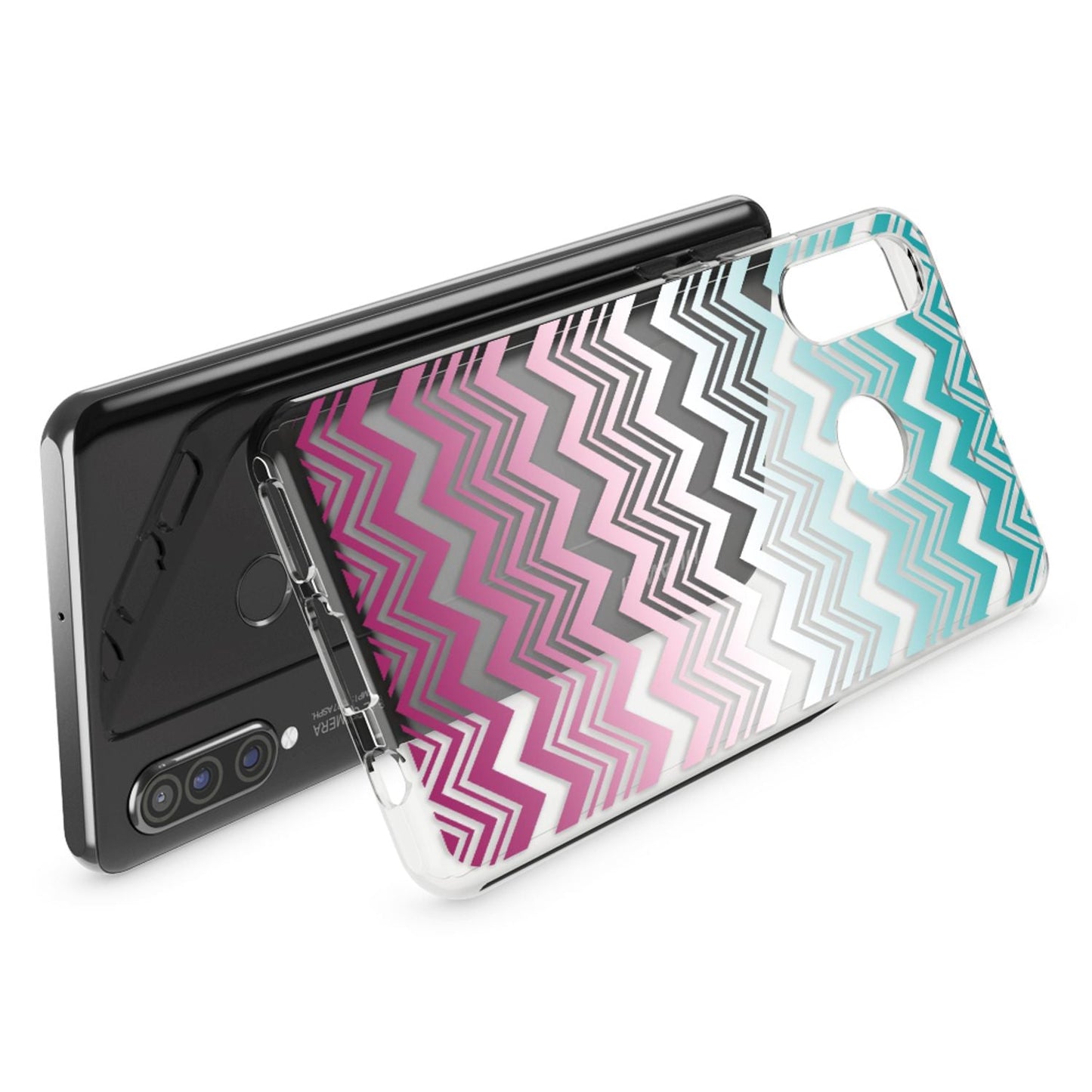 NALIA Case for Huawei P30 Lite, Design Phone Case, Slim Silicone Protective Case