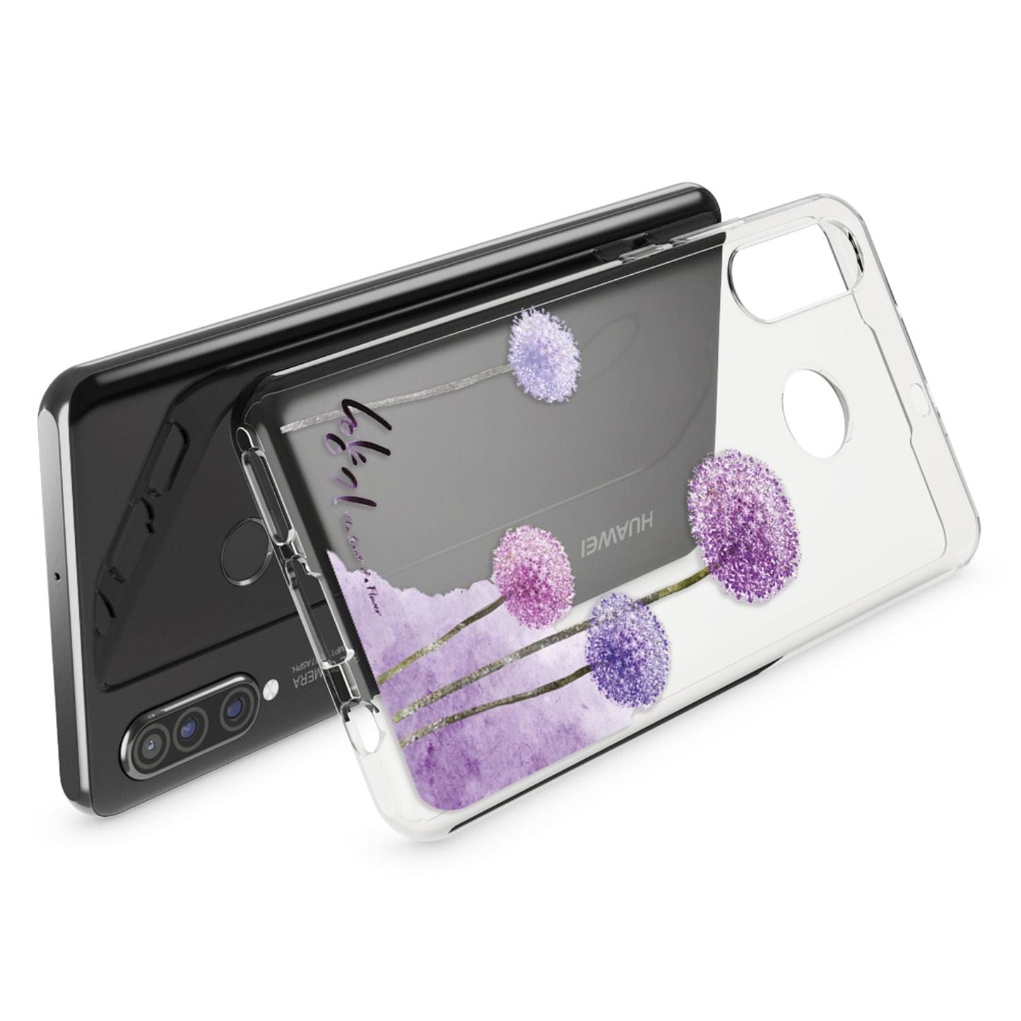 NALIA Case for Huawei P30 Lite, Design Phone Case, Slim Silicone Protective Case