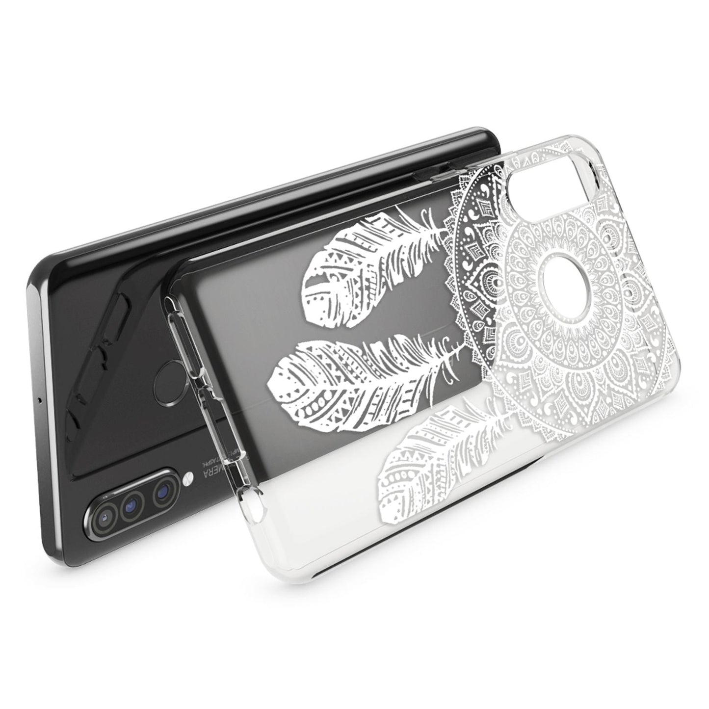 NALIA Case for Huawei P30 Lite, Design Phone Case, Slim Silicone Protective Case