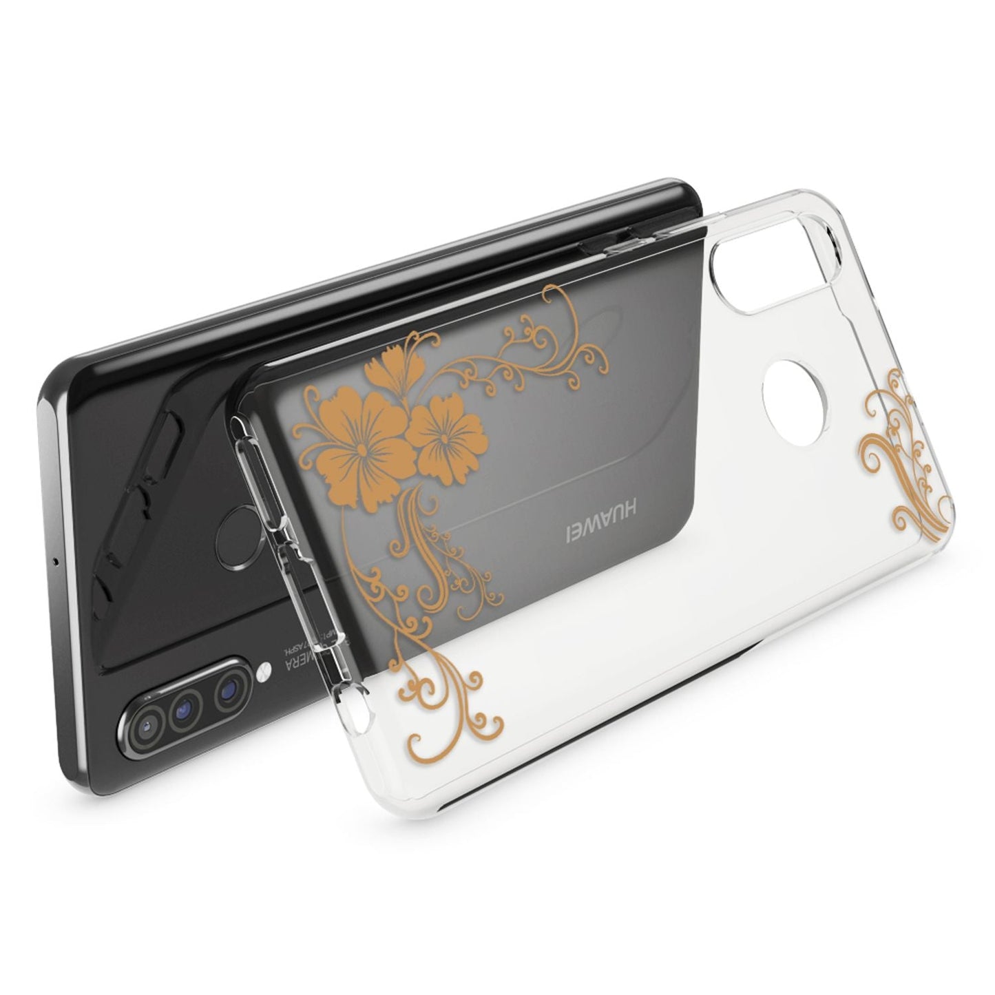 NALIA Case for Huawei P30 Lite, Design Phone Case, Slim Silicone Protective Case