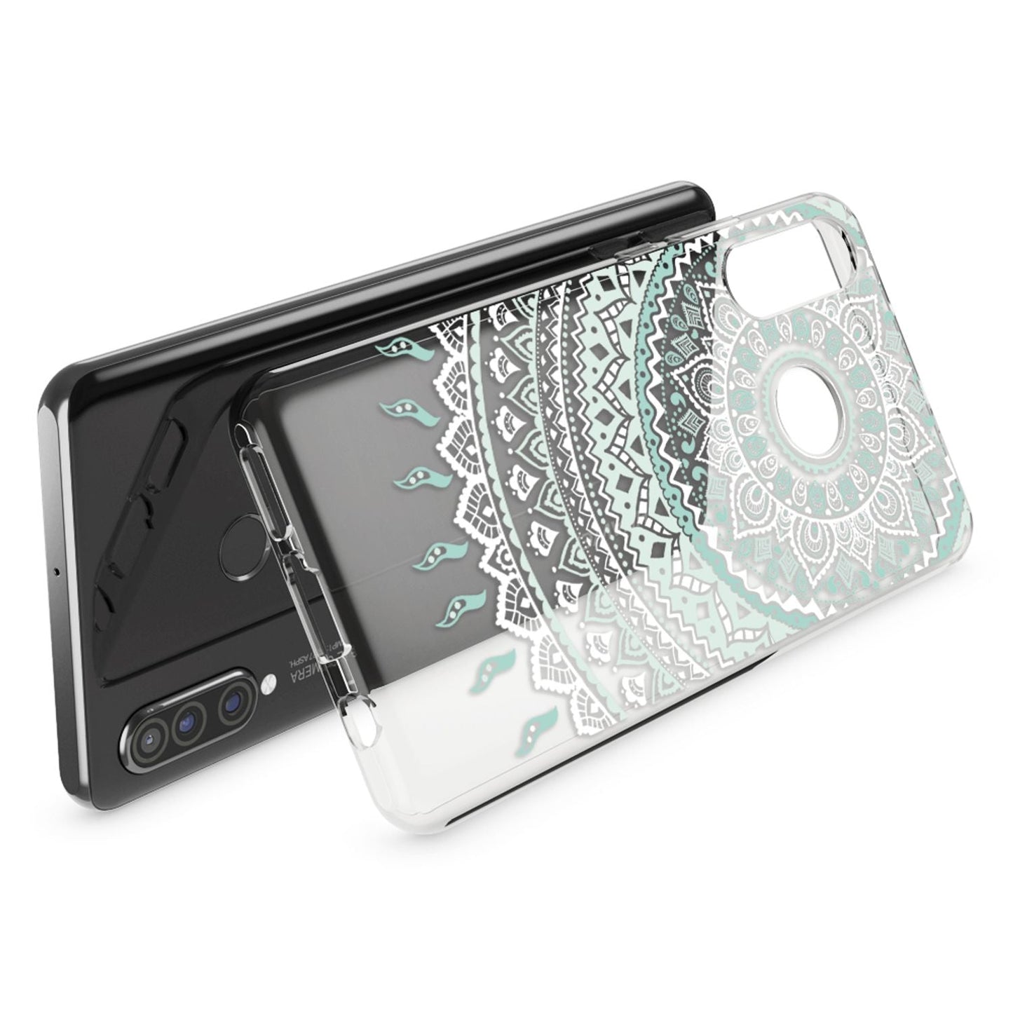 NALIA Case for Huawei P30 Lite, Design Phone Case, Slim Silicone Protective Case