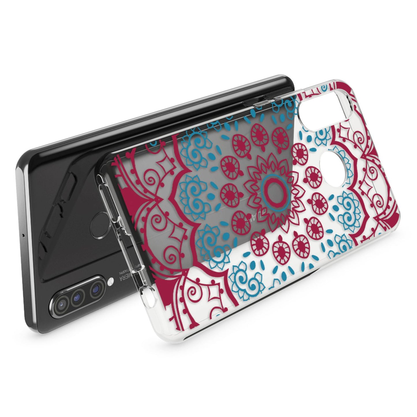 NALIA Case for Huawei P30 Lite, Design Phone Case, Slim Silicone Protective Case