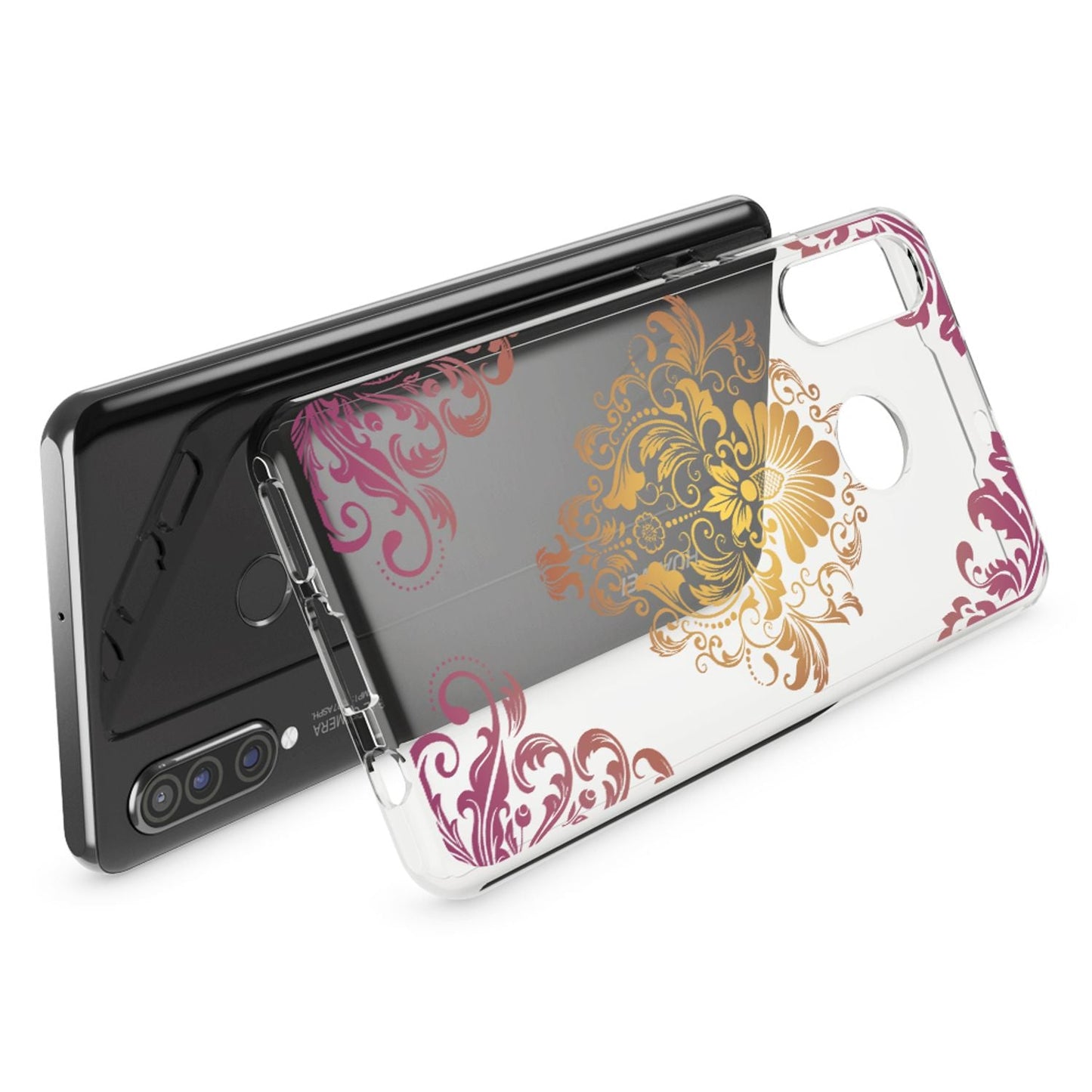 NALIA Case for Huawei P30 Lite, Design Phone Case, Slim Silicone Protective Case