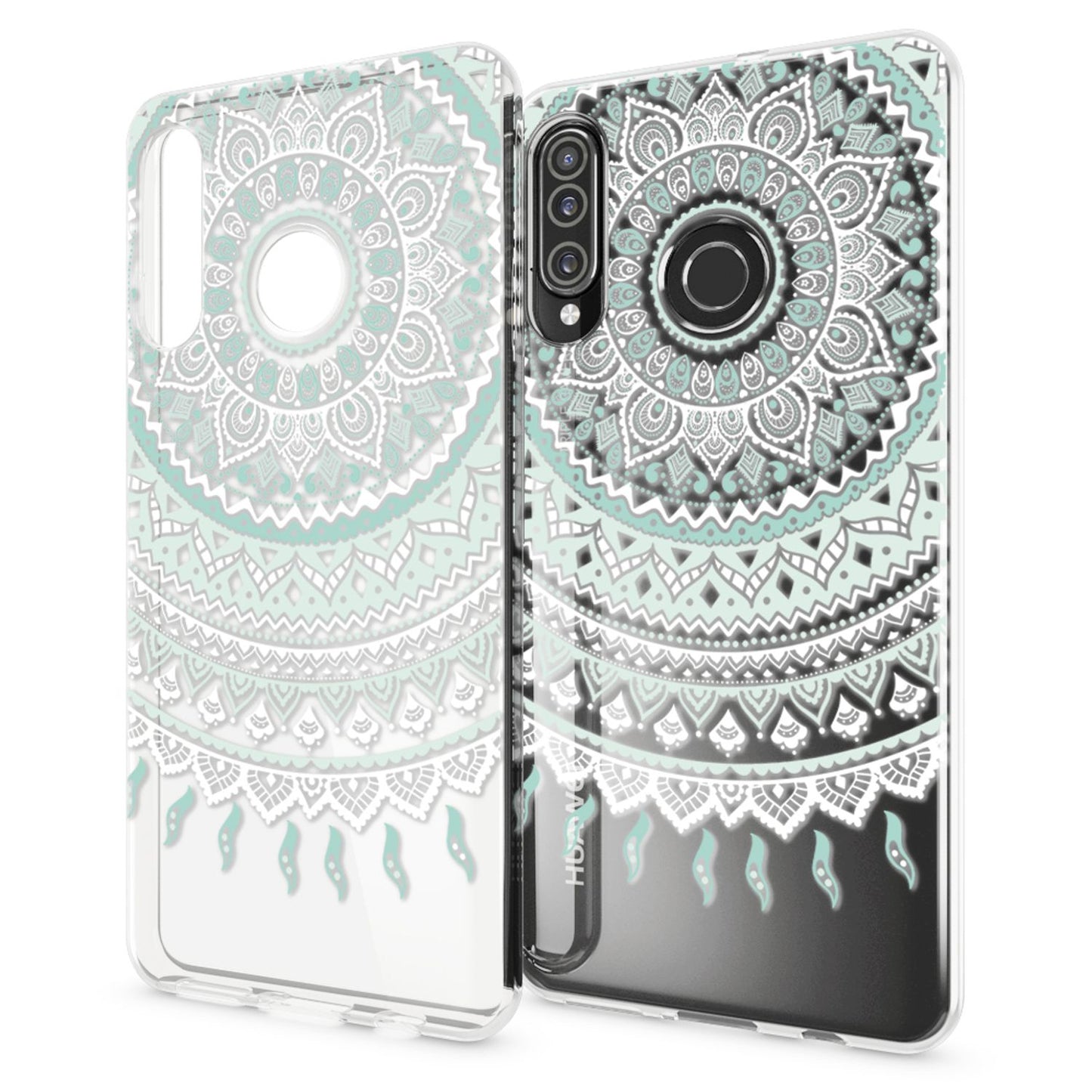 NALIA Case for Huawei P30 Lite, Design Phone Case, Slim Silicone Protective Case