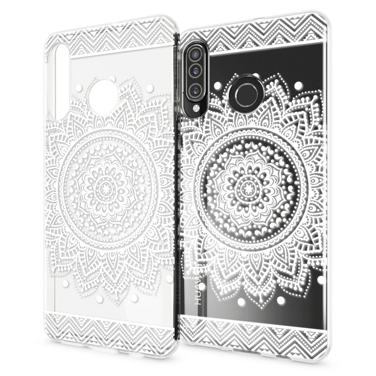 NALIA Case for Huawei P30 Lite, Design Phone Case, Slim Silicone Protective Case