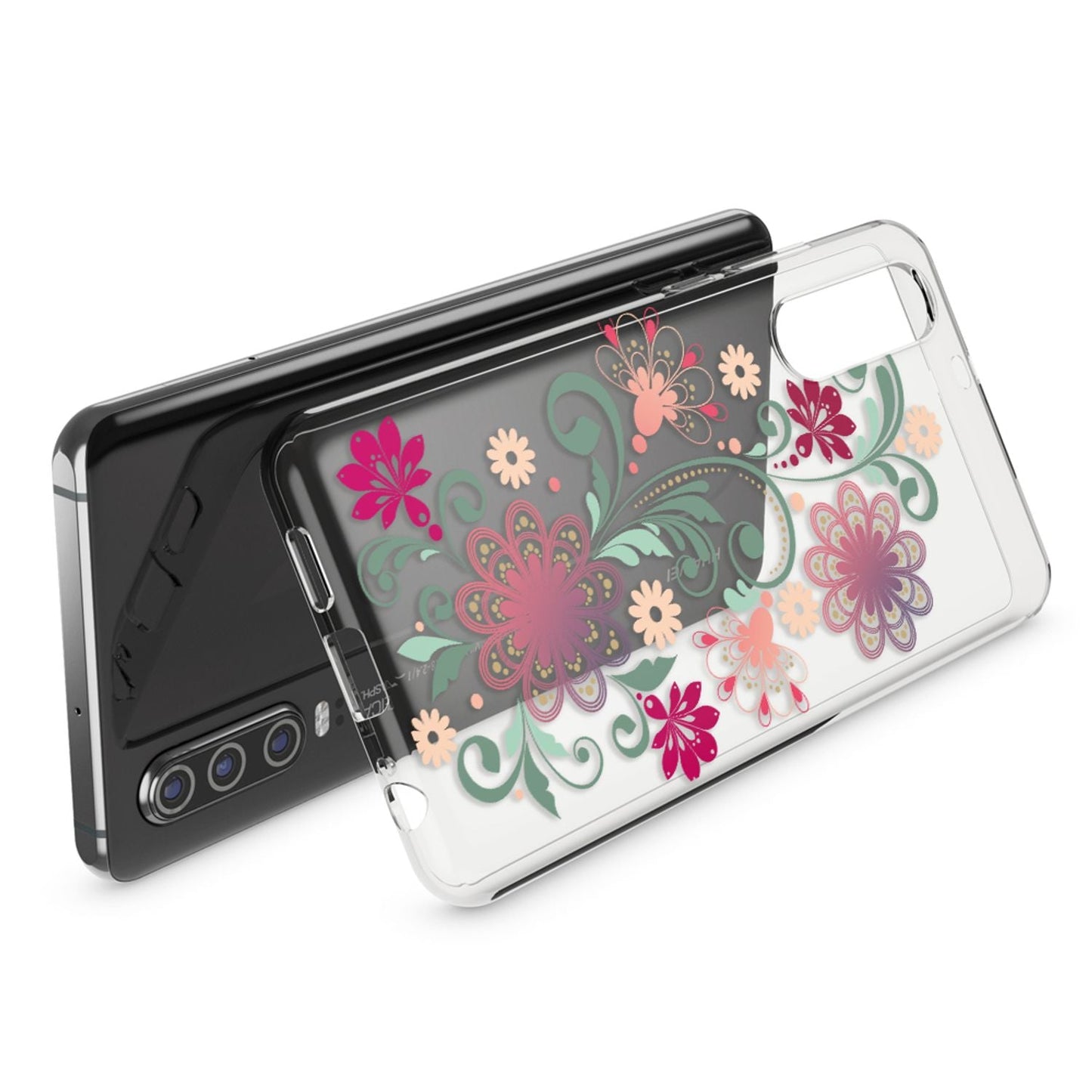 NALIA hulstur fyrir Huawei P30, hönnunarsímahulstur, þunnt sílikonhulstur, verndarhulstur