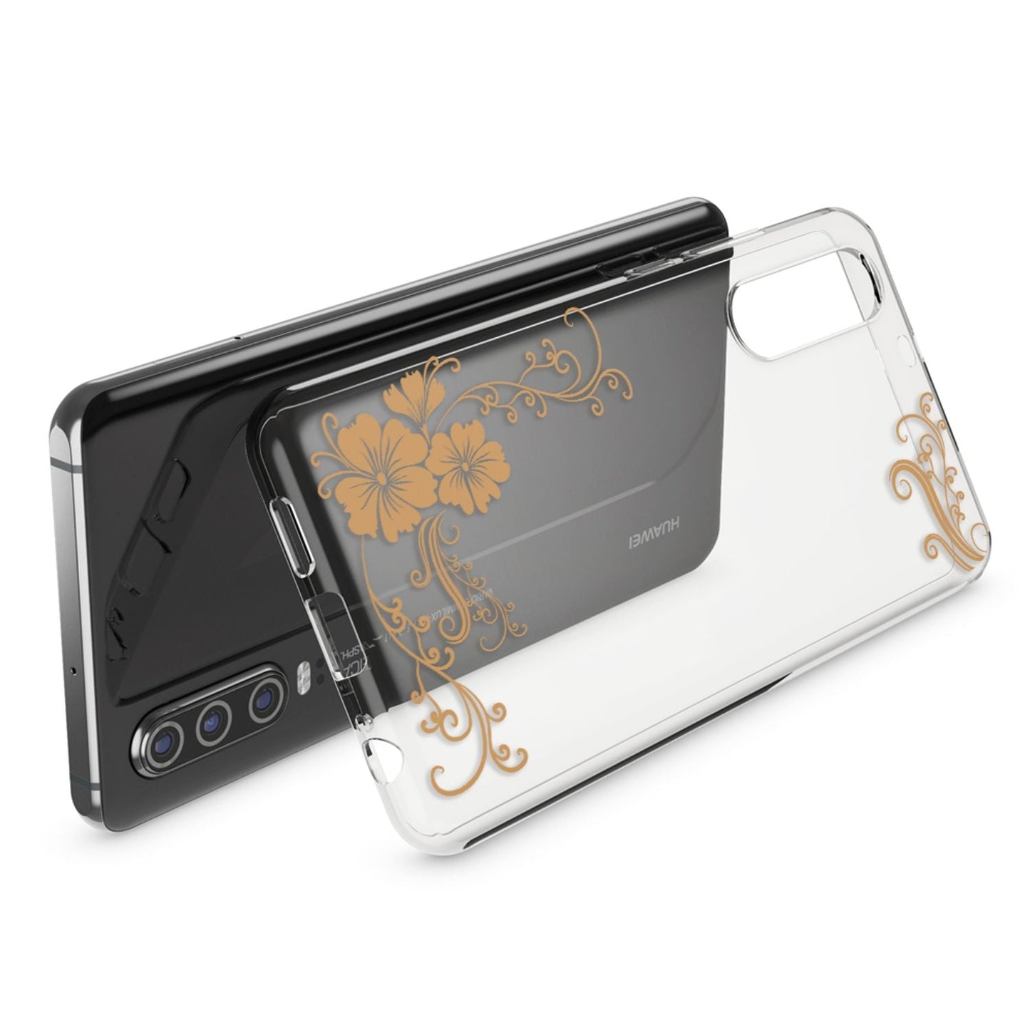 NALIA hulstur fyrir Huawei P30, hönnunarsímahulstur, þunnt sílikonhulstur, verndarhulstur