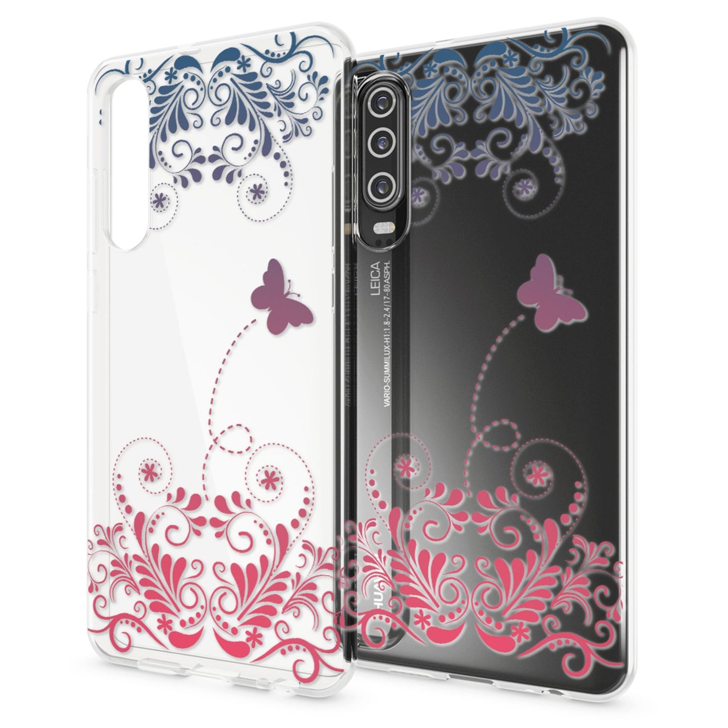 NALIA hulstur fyrir Huawei P30, hönnunarsímahulstur, þunnt sílikonhulstur, verndarhulstur