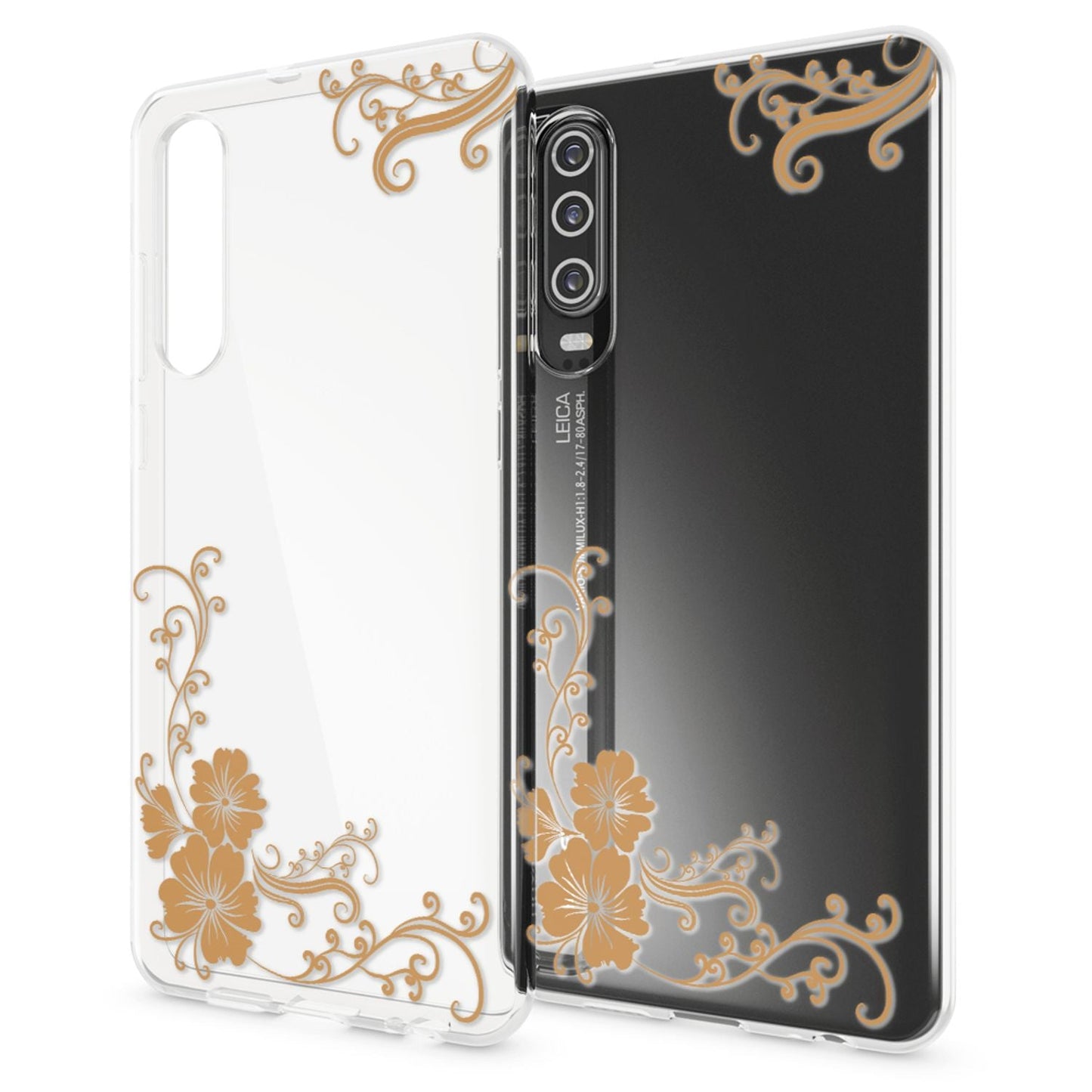 NALIA hulstur fyrir Huawei P30, hönnunarsímahulstur, þunnt sílikonhulstur, verndarhulstur