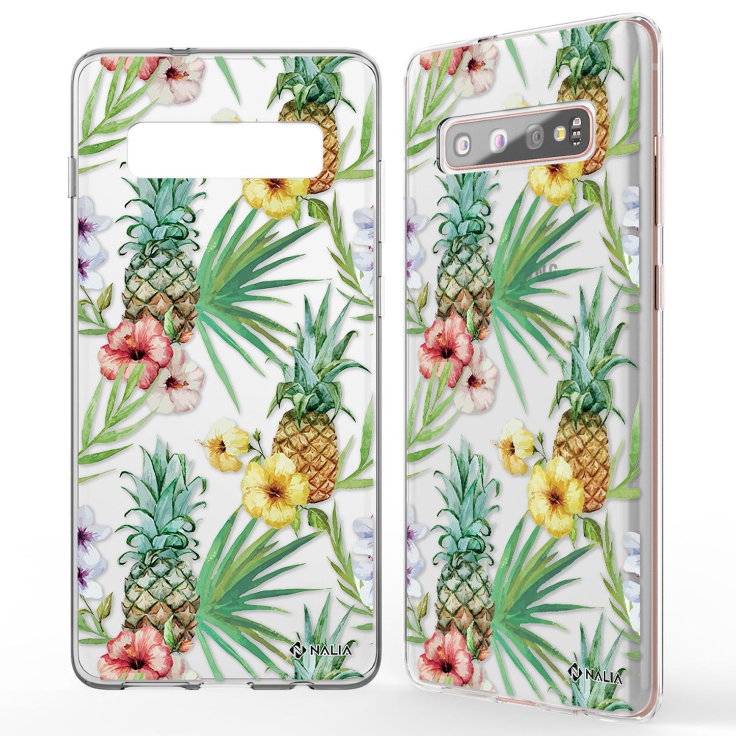 NALIA símahulstur fyrir Samsung Galaxy S10 Plus, sílikonhulstur með hönnun