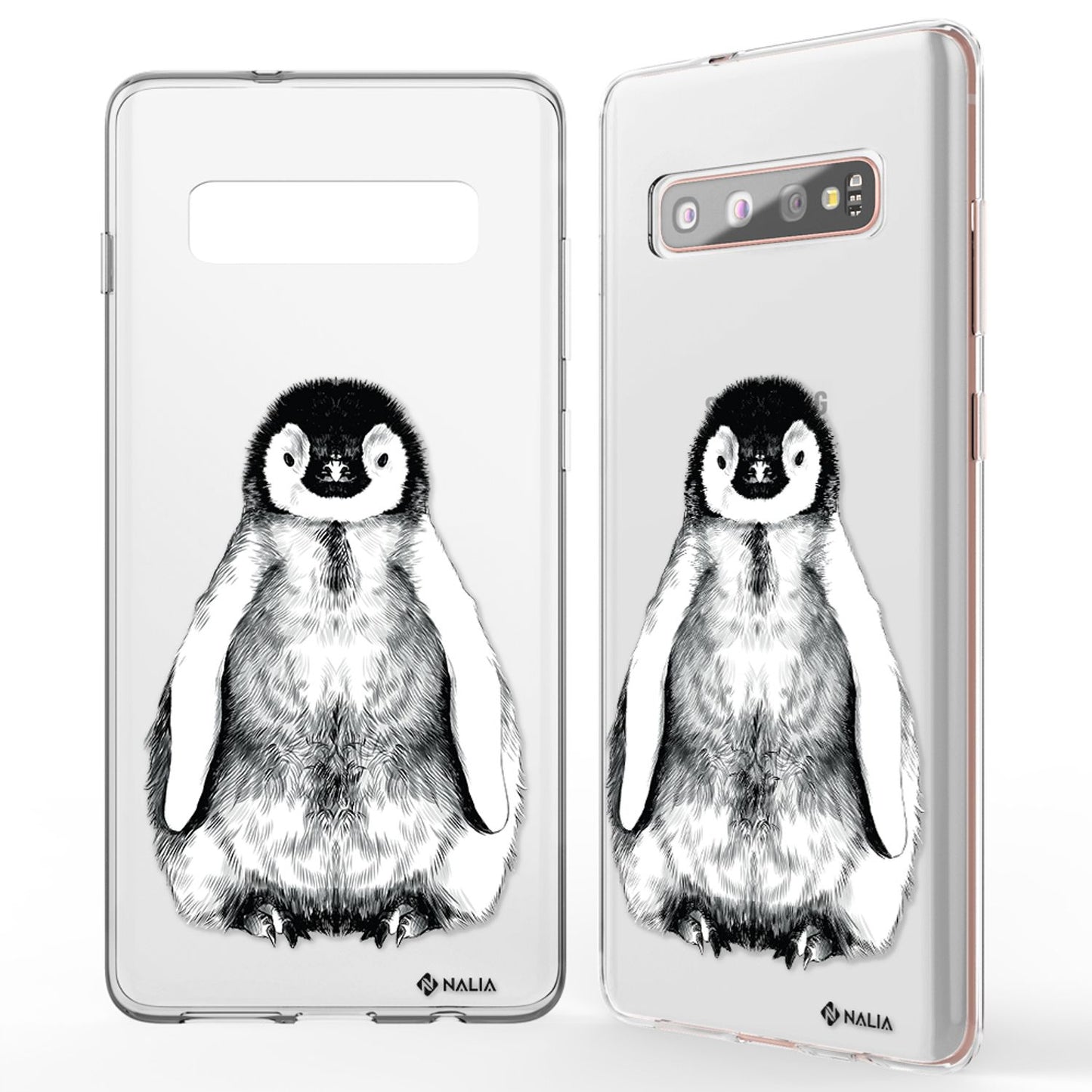 NALIA símahulstur fyrir Samsung Galaxy S10 Plus, sílikonhulstur með hönnun