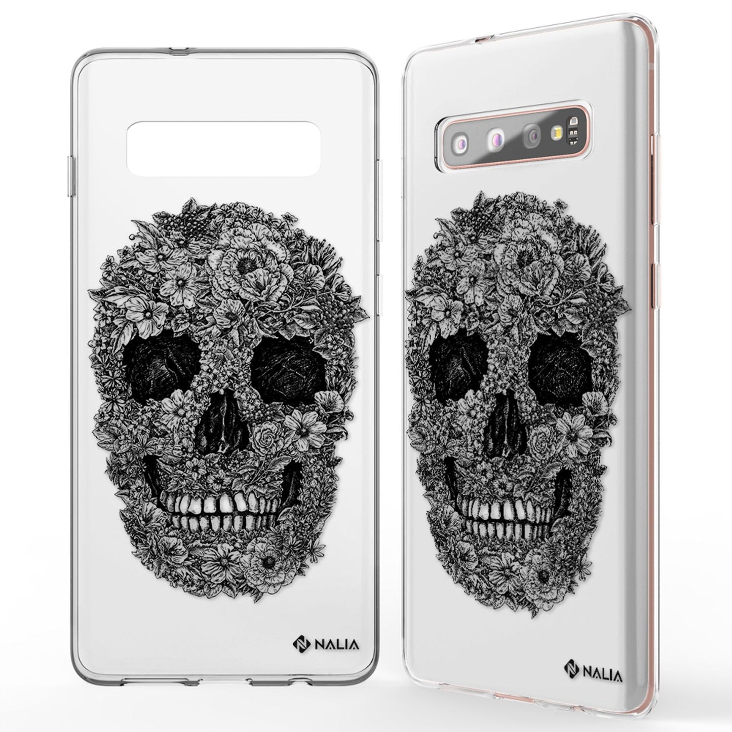 NALIA símahulstur fyrir Samsung Galaxy S10 Plus, sílikonhulstur með hönnun