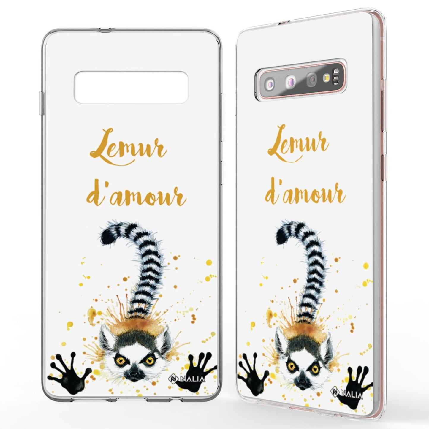 NALIA símahulstur fyrir Samsung Galaxy S10 Plus, sílikonhulstur með hönnun