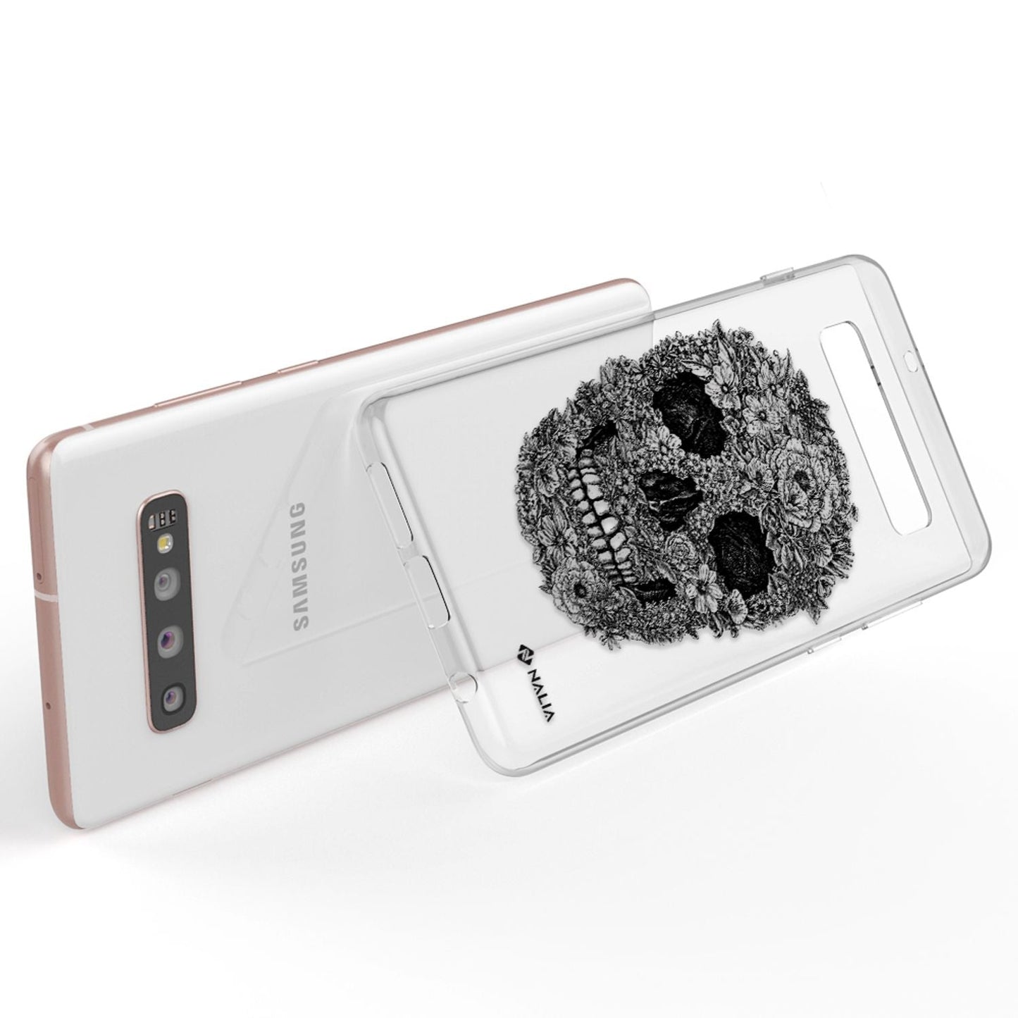 NALIA símahulstur fyrir Samsung Galaxy S10 Plus, sílikonhulstur með hönnun