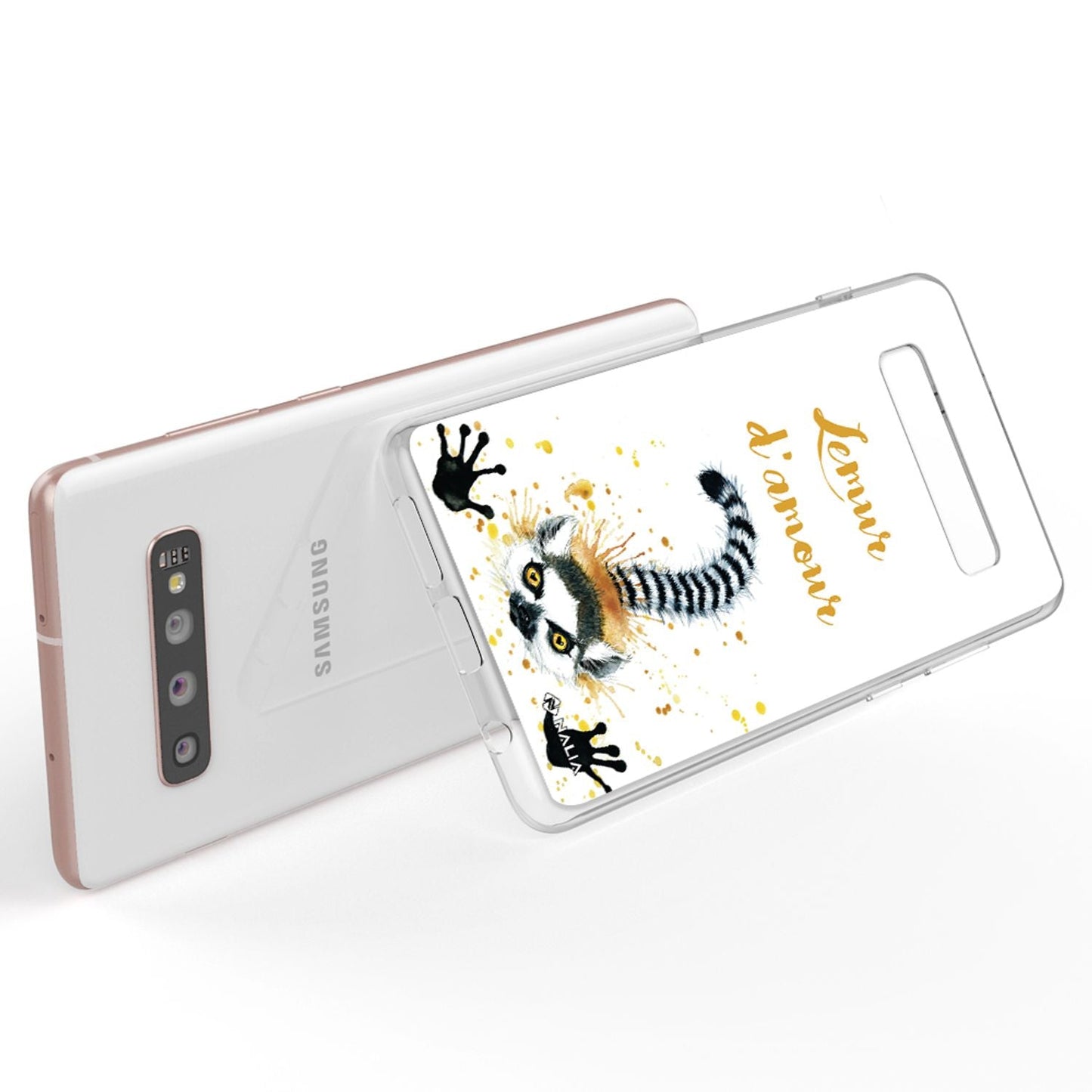 NALIA símahulstur fyrir Samsung Galaxy S10 Plus, sílikonhulstur með hönnun