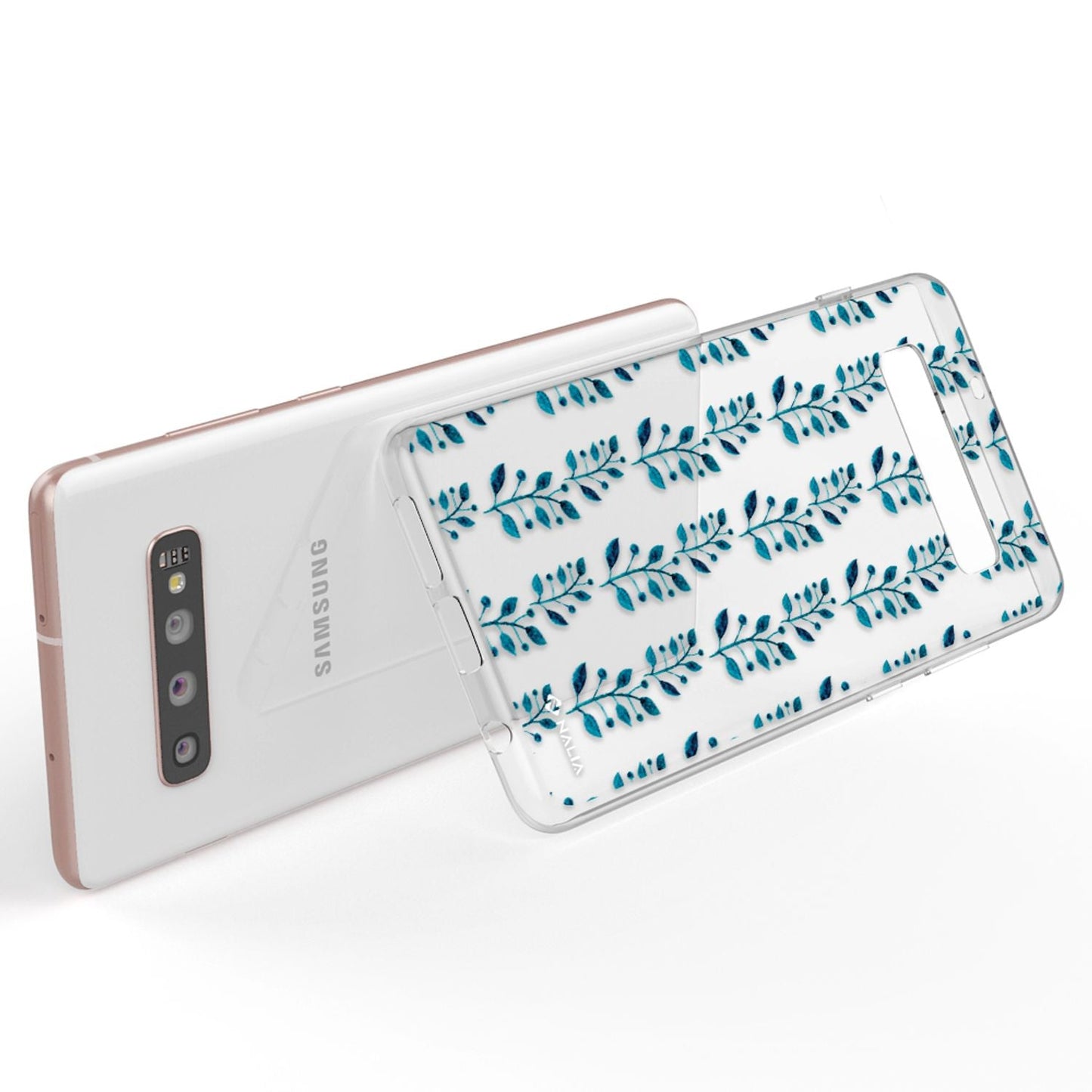 NALIA símahulstur fyrir Samsung Galaxy S10 Plus, sílikonhulstur með hönnun