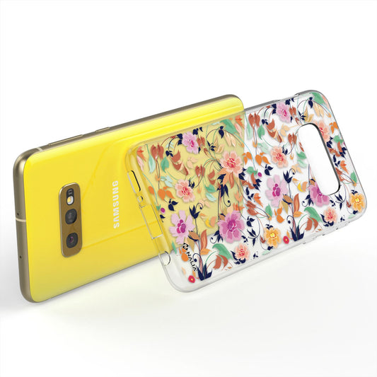 NALIA Phone Case for Samsung Galaxy S10e, Slim Silicone Design Case Cover Protection