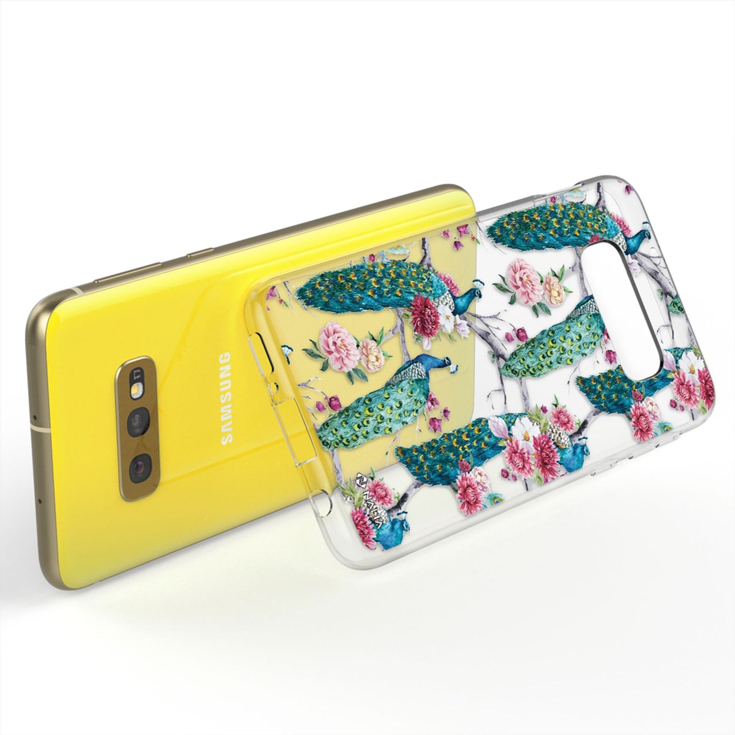 NALIA Phone Case for Samsung Galaxy S10e, Slim Silicone Design Case Cover Protection