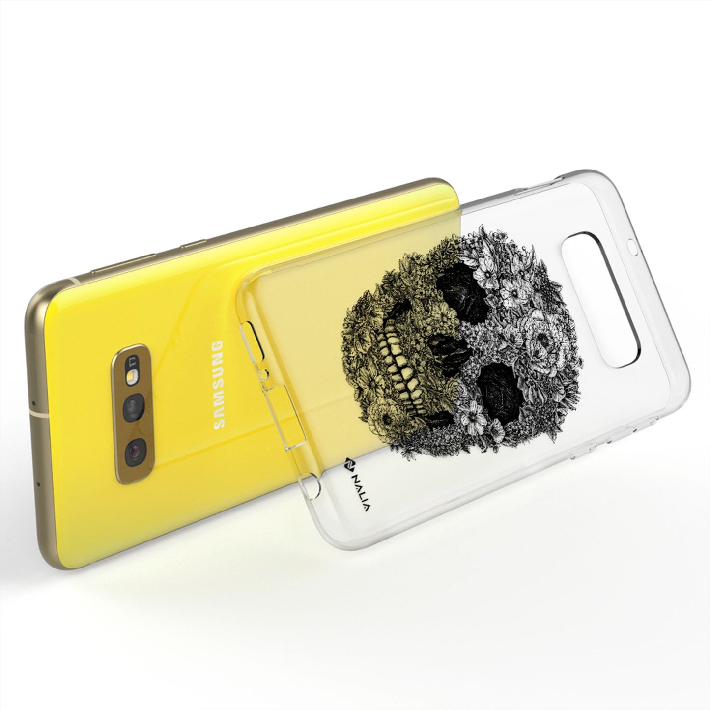 NALIA Phone Case for Samsung Galaxy S10e, Slim Silicone Design Case Cover Protection