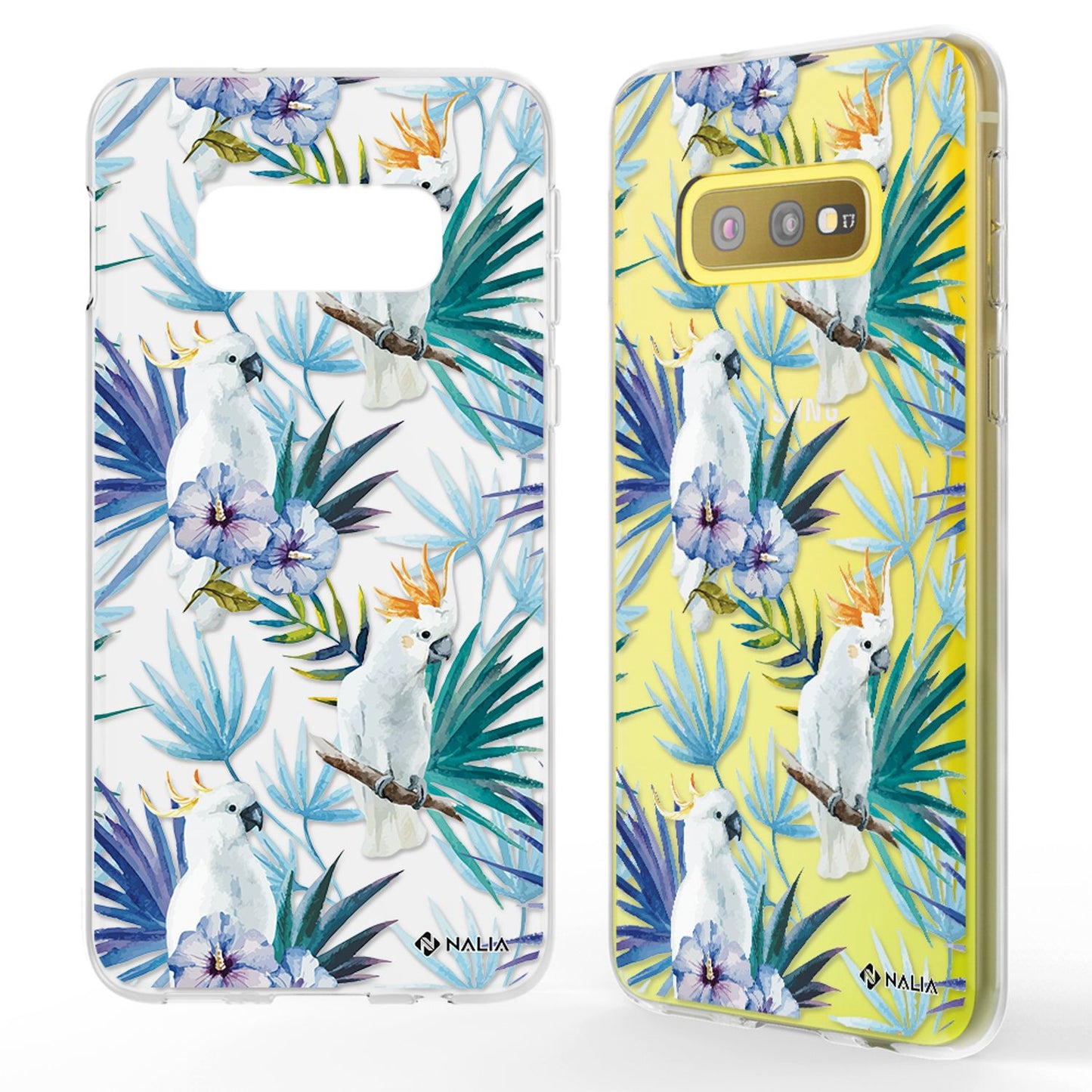 NALIA Phone Case for Samsung Galaxy S10e, Slim Silicone Design Case Cover Protection