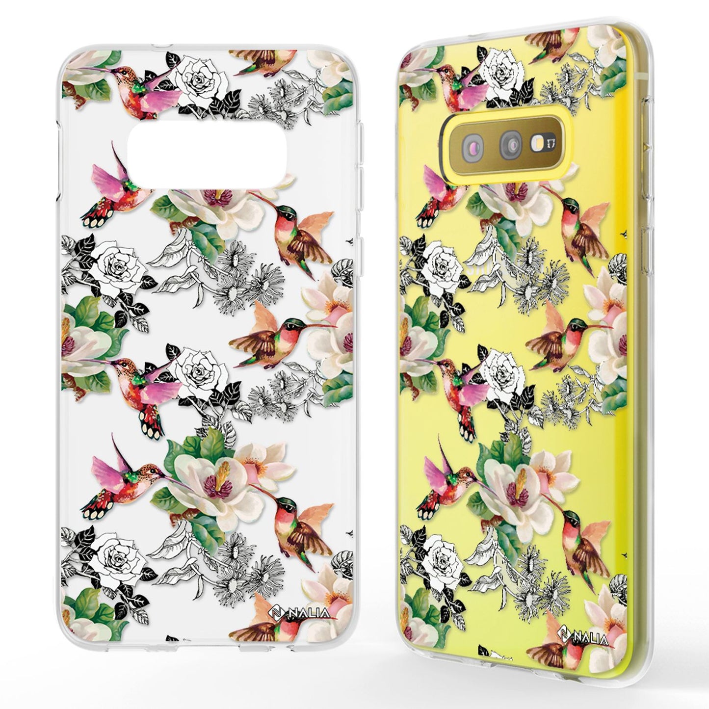 NALIA Phone Case for Samsung Galaxy S10e, Slim Silicone Design Case Cover Protection