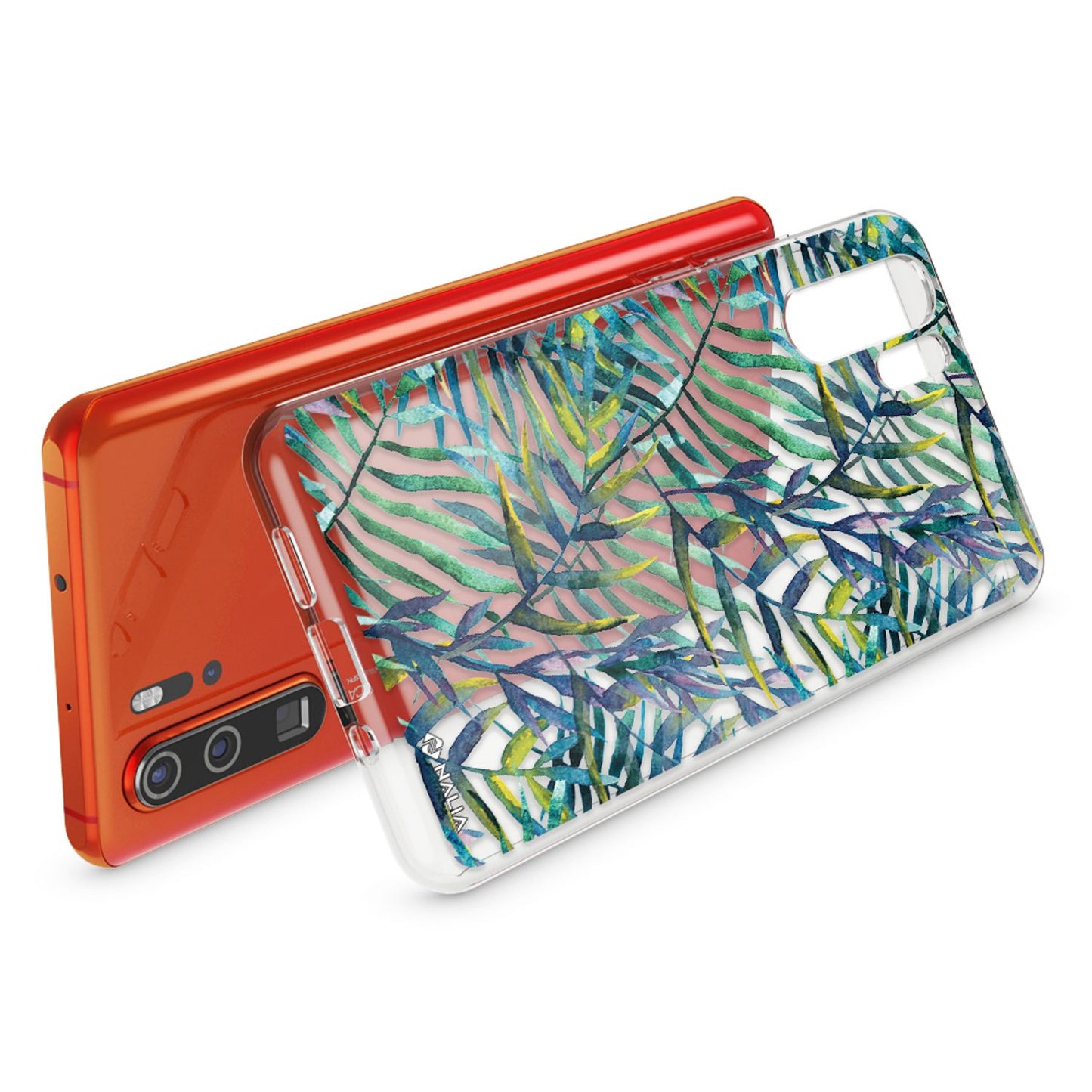 NALIA hulstur fyrir Huawei P30 Pro, hönnunarsímahulstur, þunnt sílikonhulstur, kristalshlíf