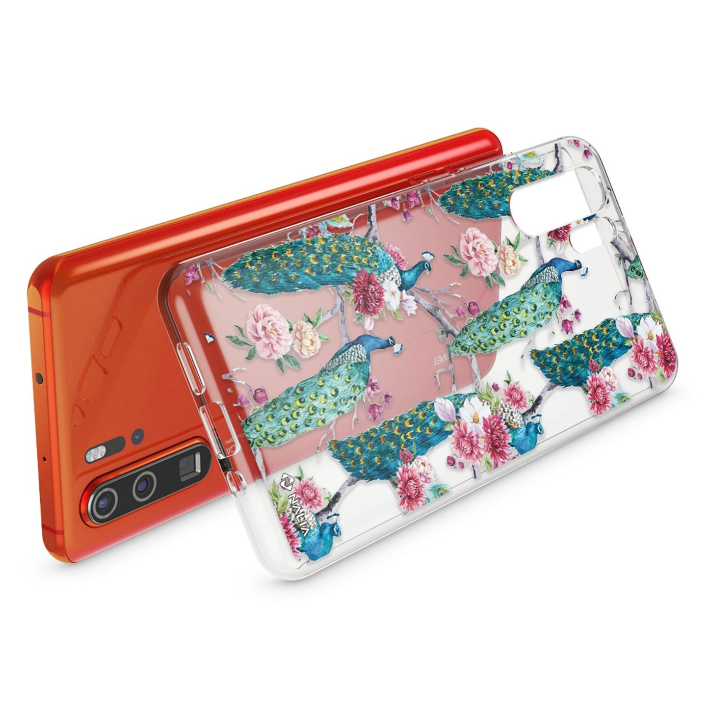 NALIA hulstur fyrir Huawei P30 Pro, hönnunarsímahulstur, þunnt sílikonhulstur, kristalshlíf