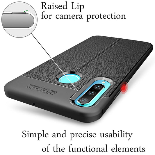 NALIA Phone Case for Huawei P30 Lite, Leather Look, Stylish Phone Case