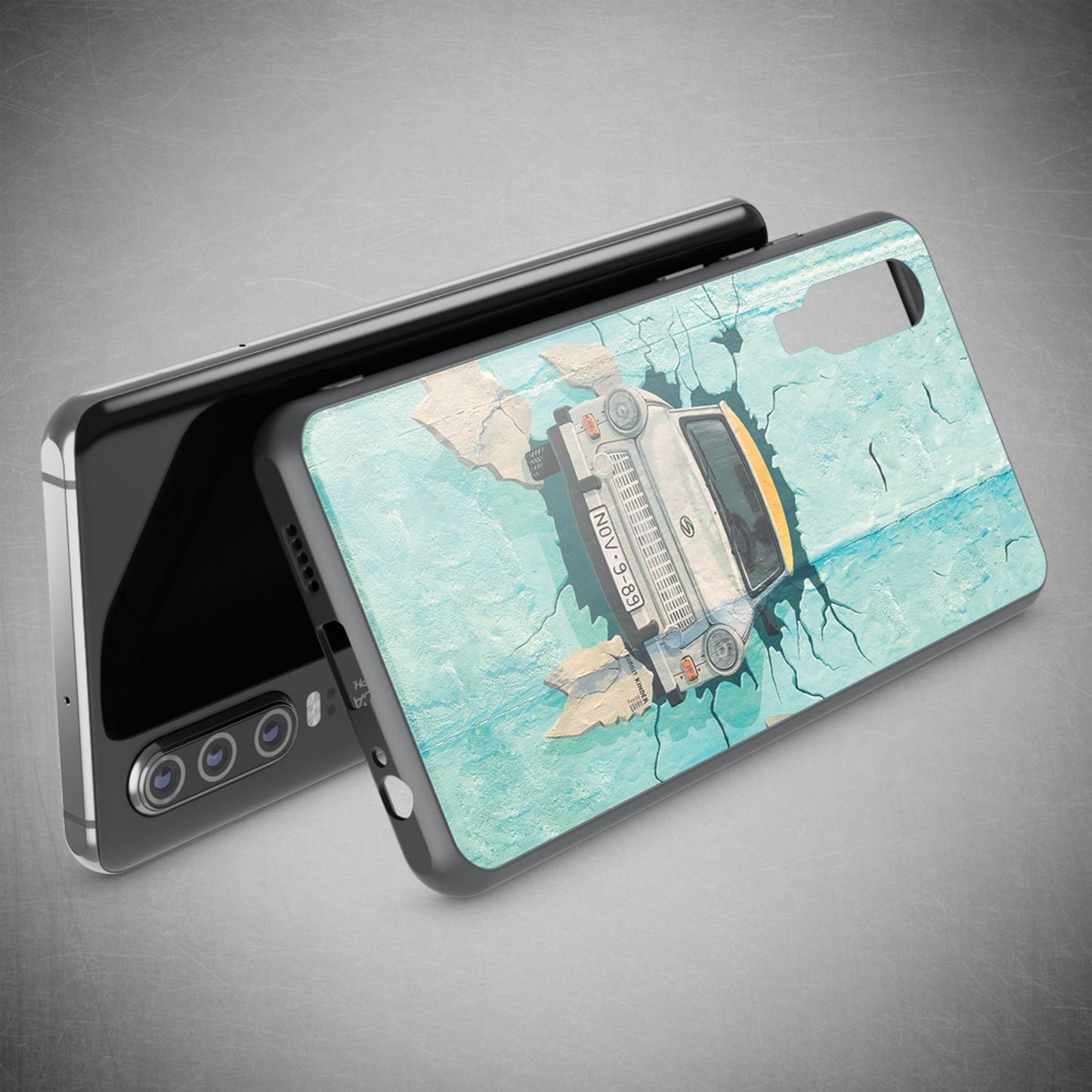 NALIA Motif símahulstur fyrir Huawei P30, hlífðarhulstur, poki, stuðarahulstur