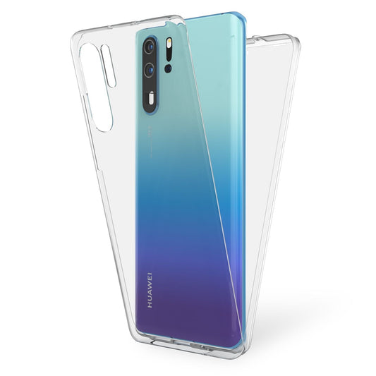 NALIA Phone Case for Huawei P30 Pro, 360 Degree Bumper Case with Screen Protector