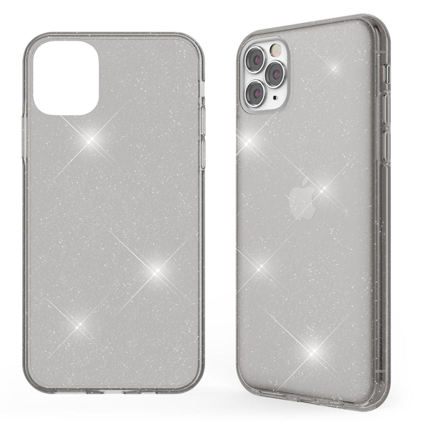 NALIA Glitter Phone Case for iPhone 11 Pro Max, Protective Case Cover Bumper