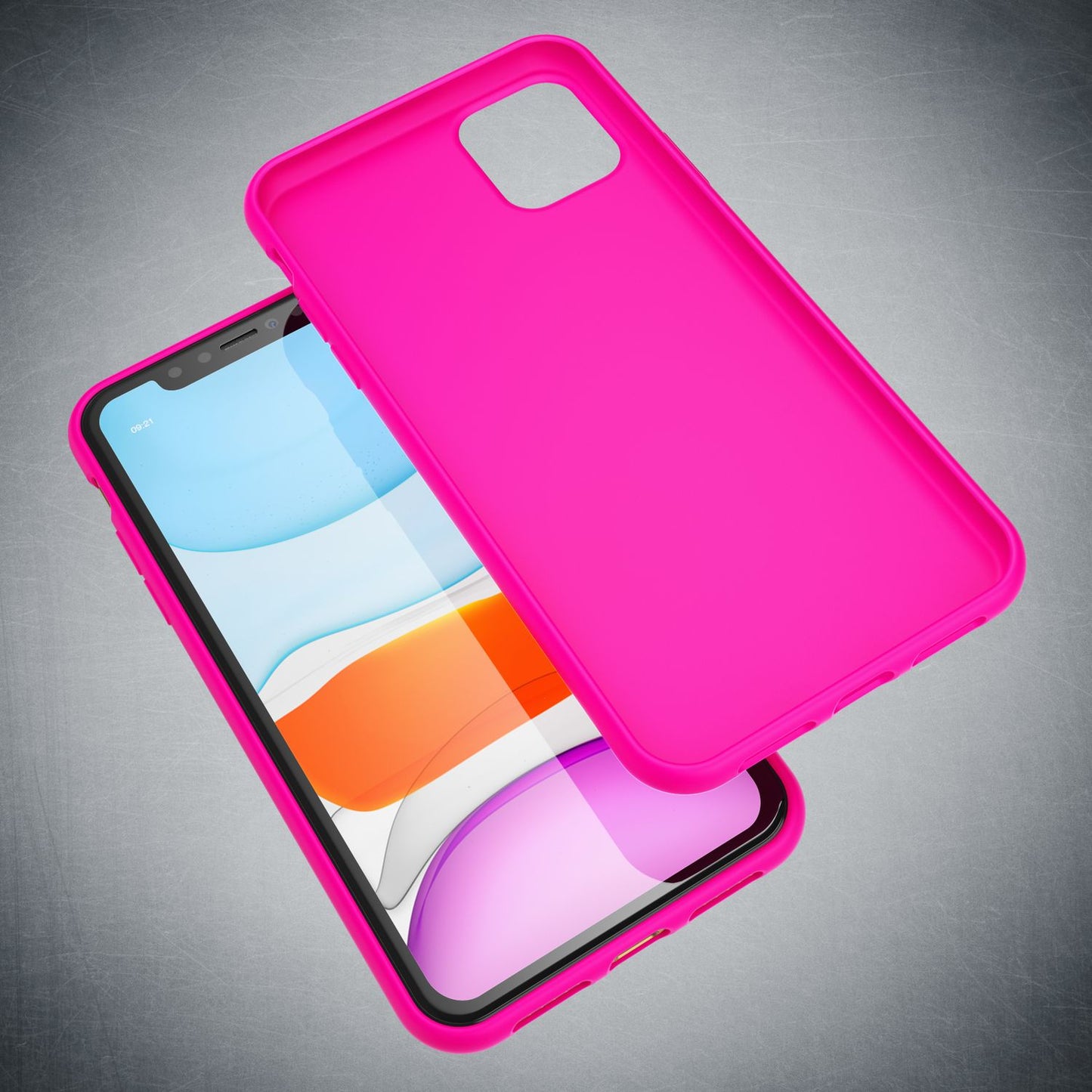 NALIA Neon Phone Case for iPhone 11, Soft Case &amp; Silicone Bumper Cover Protection