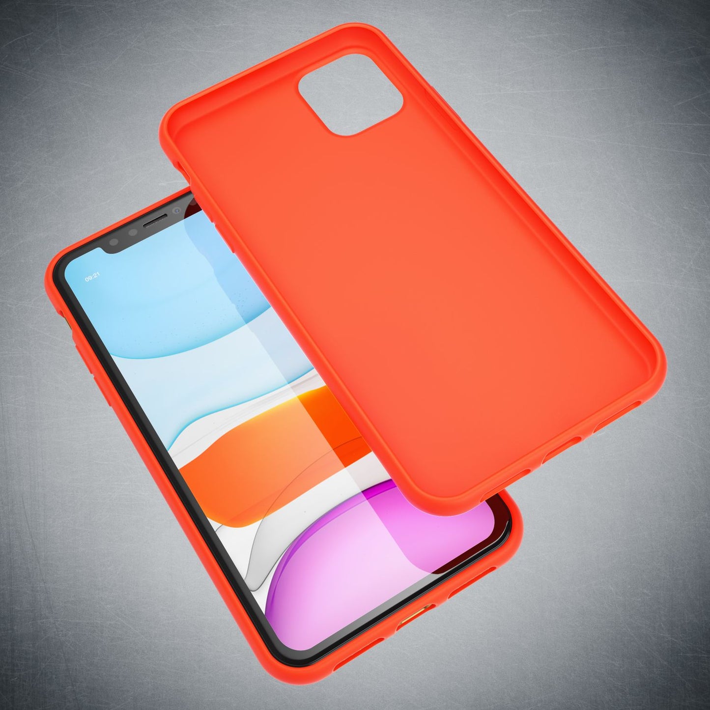 NALIA Neon Phone Case for iPhone 11, Soft Case &amp; Silicone Bumper Cover Protection