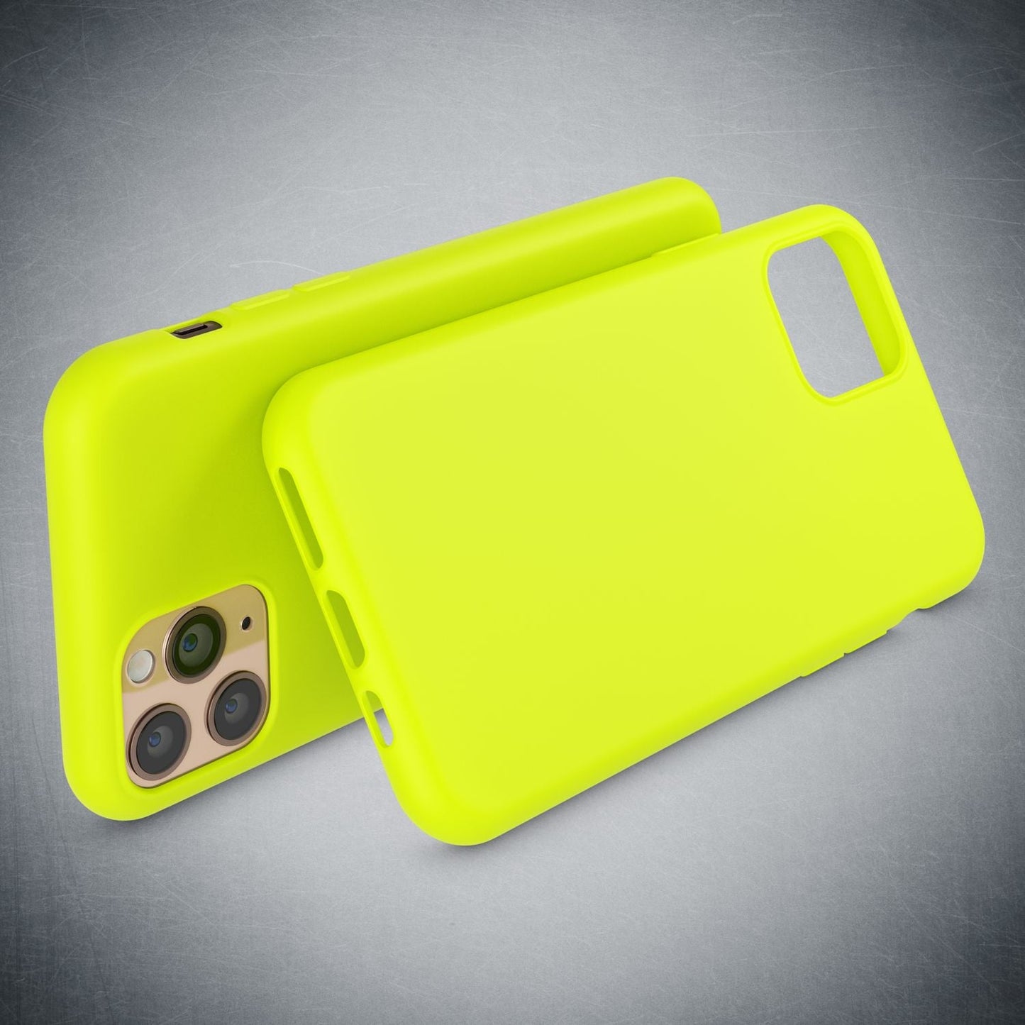 NALIA Neon símahulstur fyrir iPhone 11 Pro Max, mjúkt sílikon hulstur